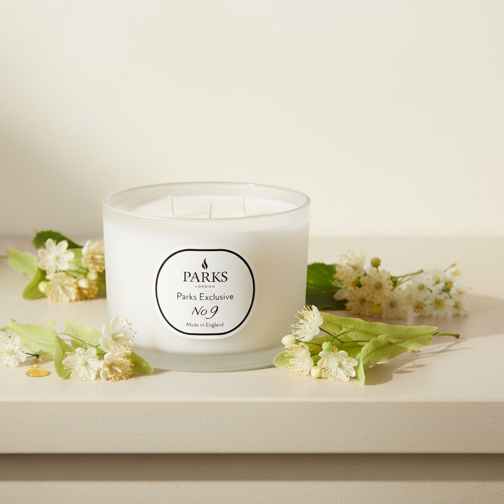 No. 9 - Linden Blossom 3 Wick Candle