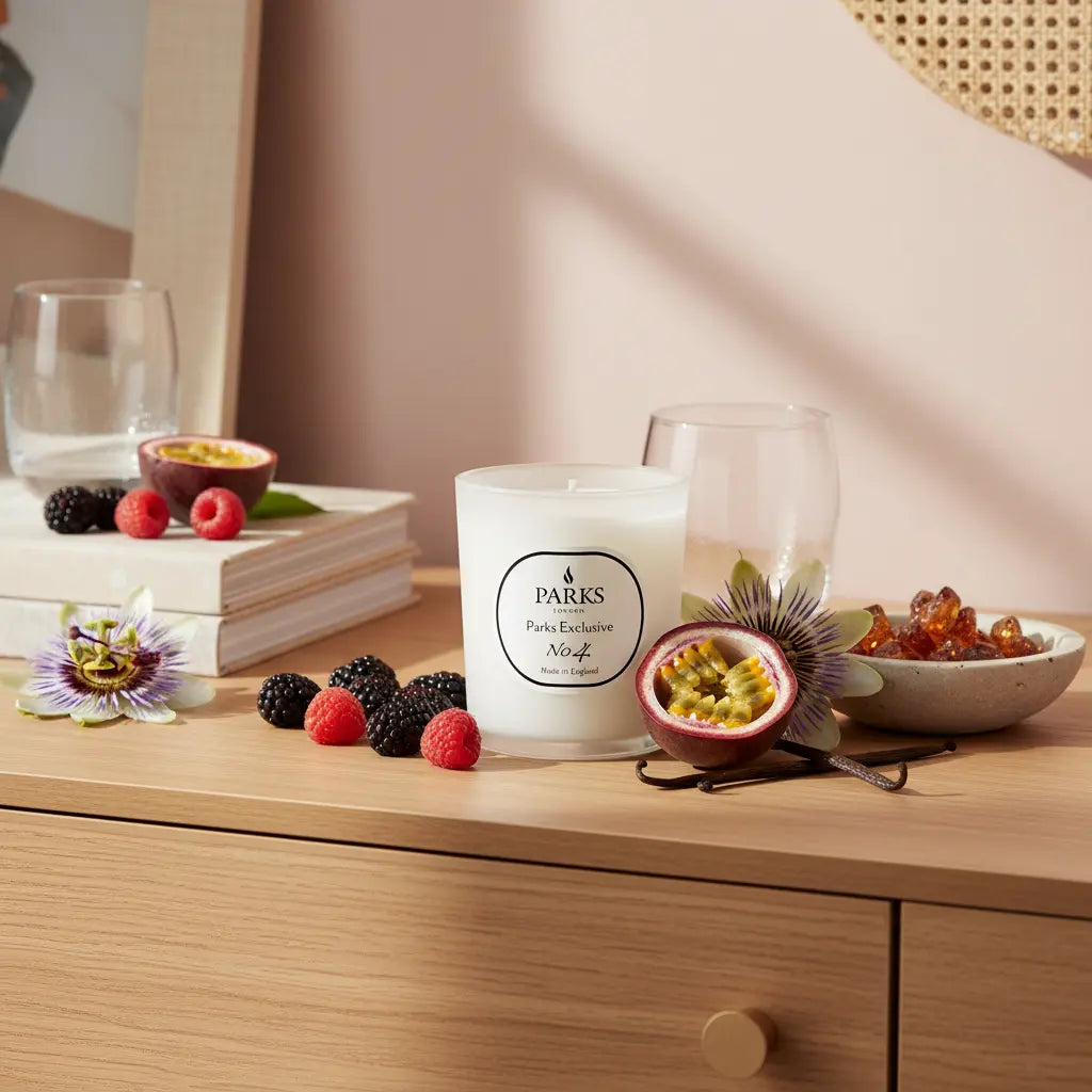 No. 4 – Passion Flower, Vanilla & Berries Candle — 180g
