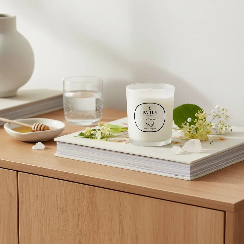 No. 9 – Linden Blossom Candle — 180g Parks Candles