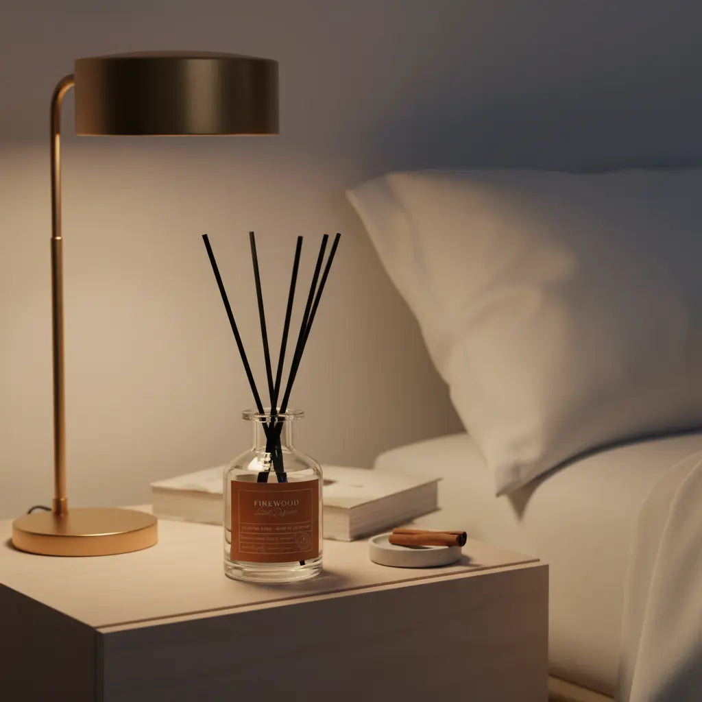 Autumn Special Edition Firewood Reed Diffuser — 100ml Parks Candles