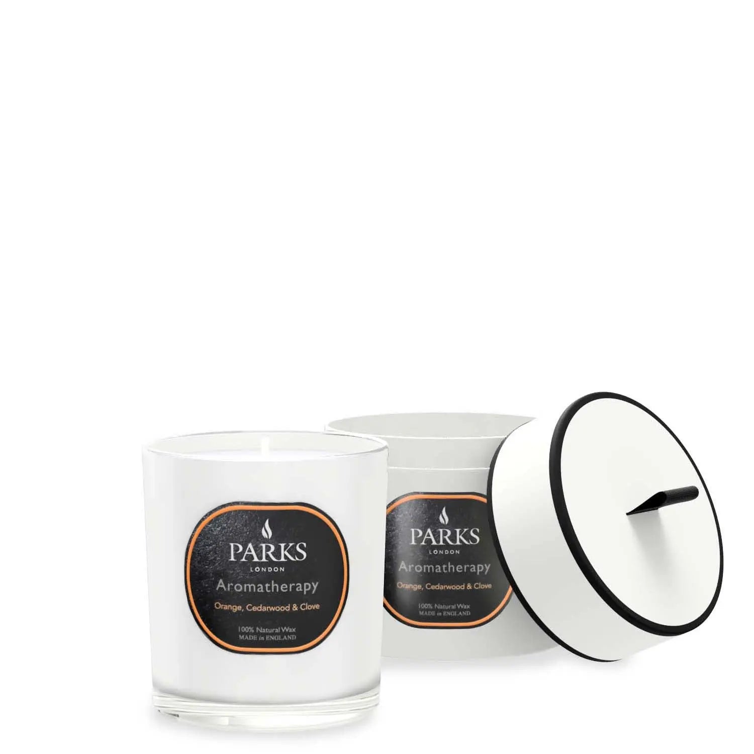 Orange Cedarwood Clove Candle — 220g Parks Candles