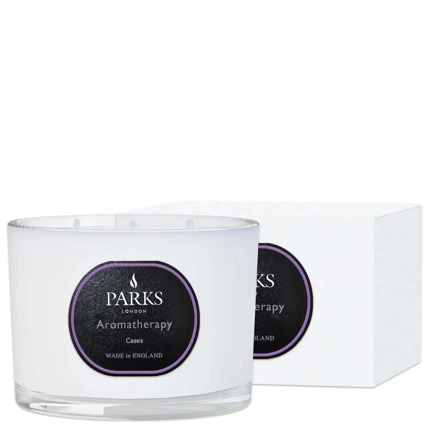 Cassis 3 Wick Candle Parks Candles