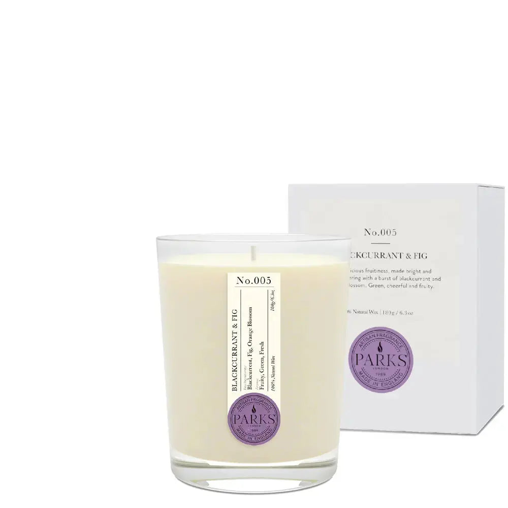 Blackcurrant & Fig Candle — 180g Parks Candles