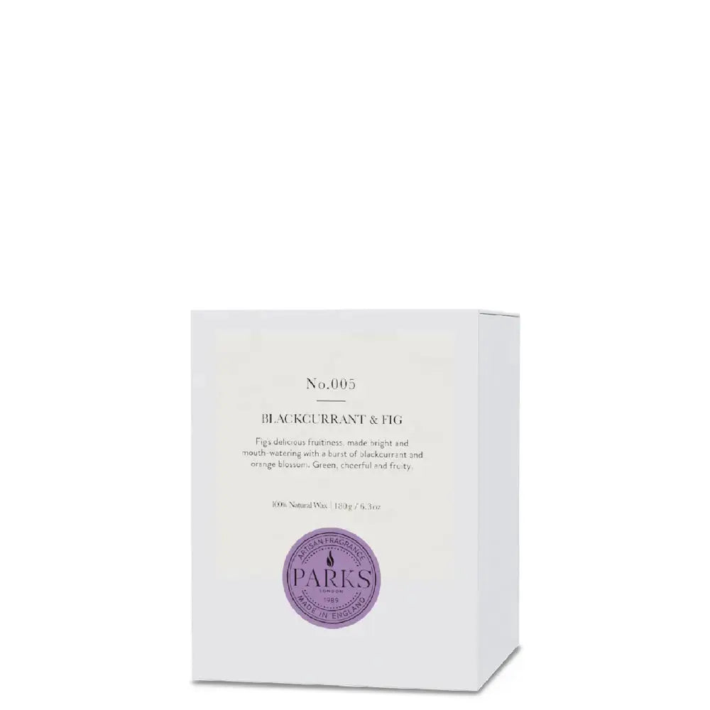 Blackcurrant & Fig Candle — 180g Parks Candles