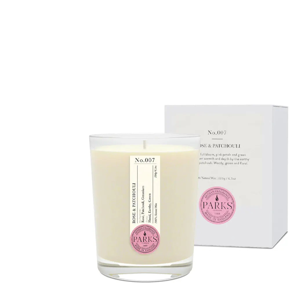 Rose & Patchouli Candle — 180g