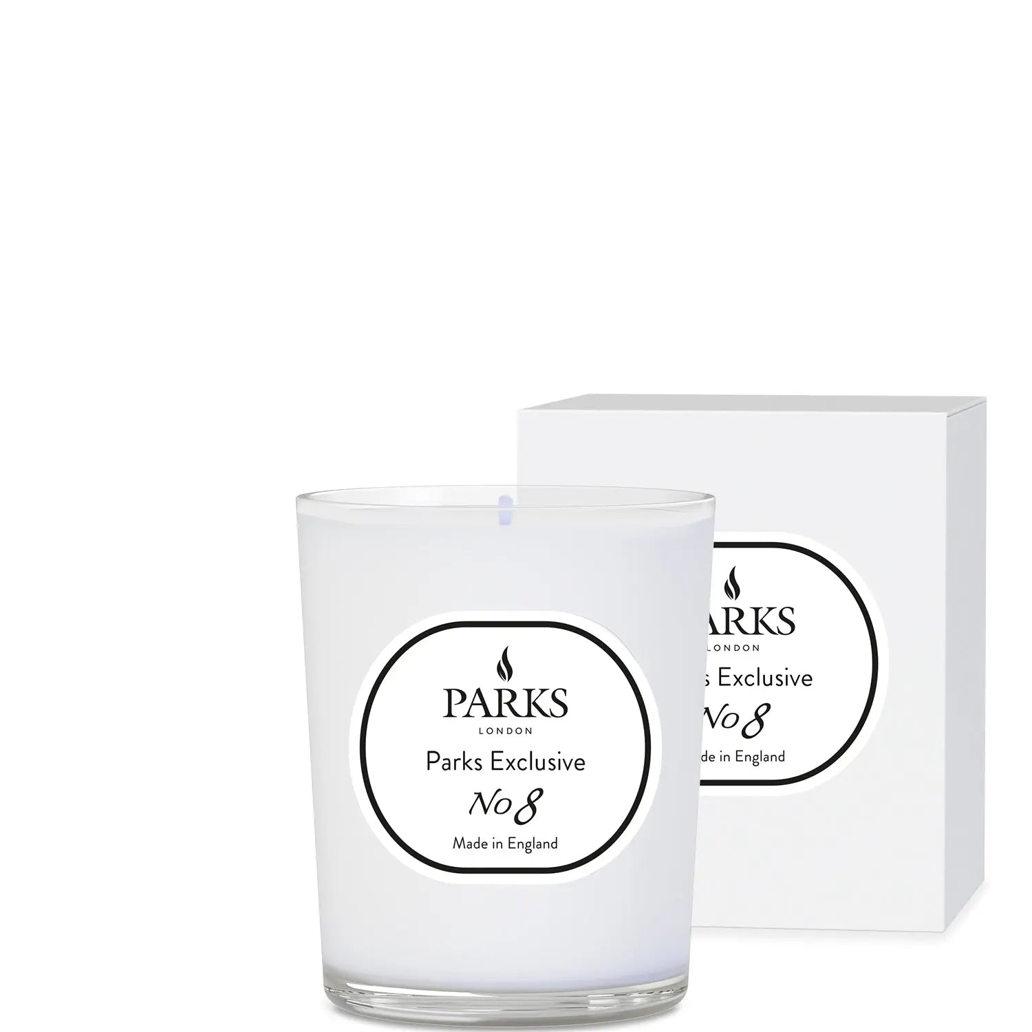 No. 8 – Feu de Bois Candle — 180g Parks Candles