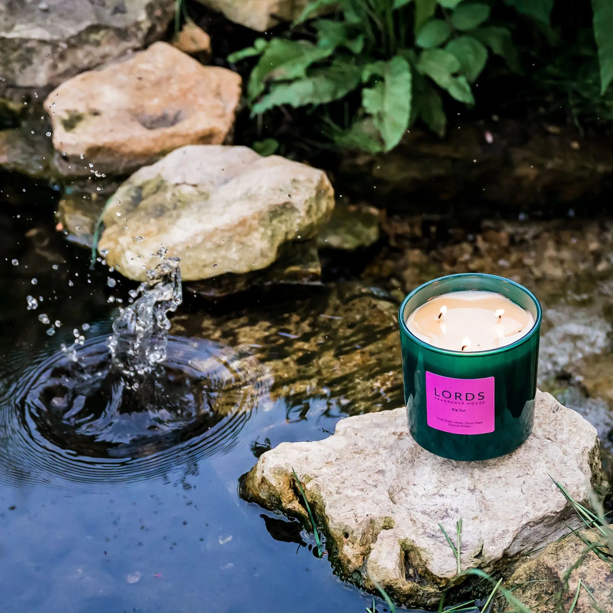 Big Sur 3 Wick Candle LORDS Fragrance House