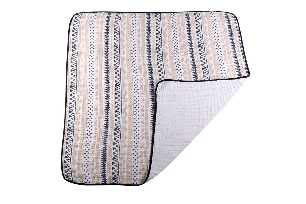 Pyramid Print Newcastle Blanket