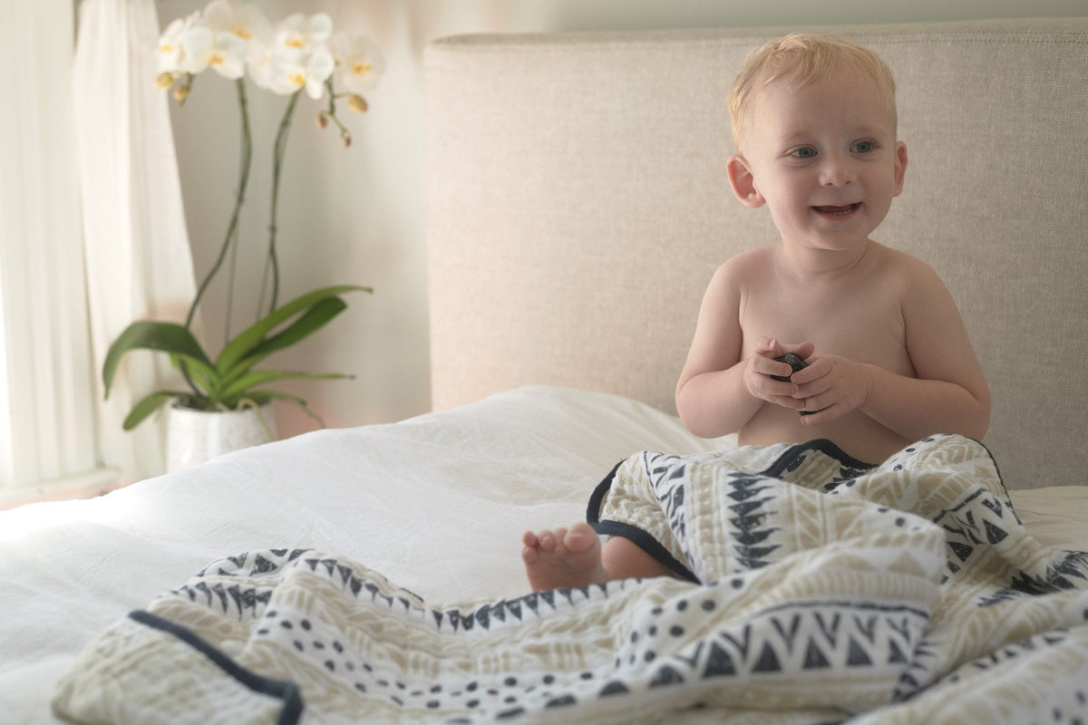 Pyramid Print Newcastle Blanket