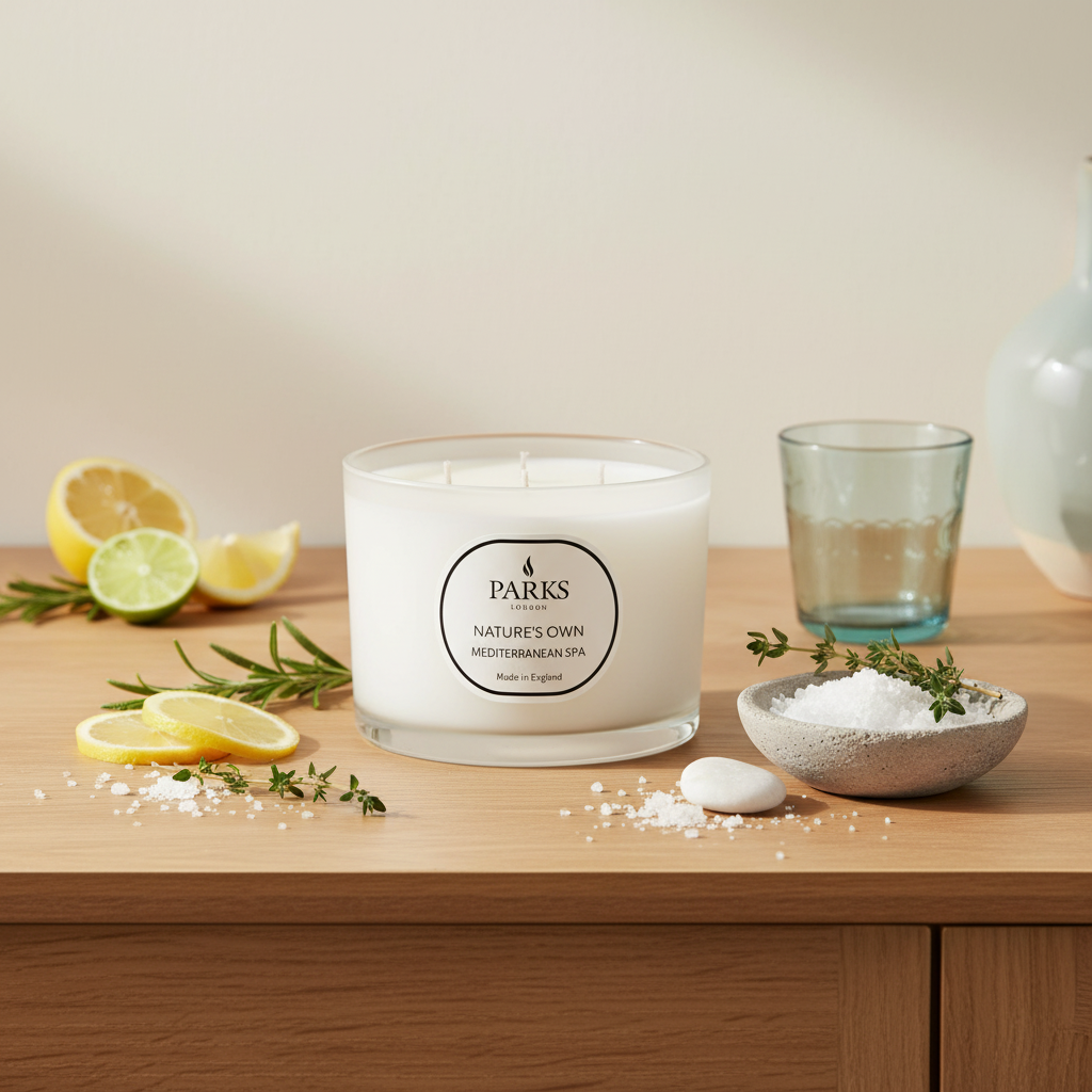 Mediterranean Spa 3 Wick Candle