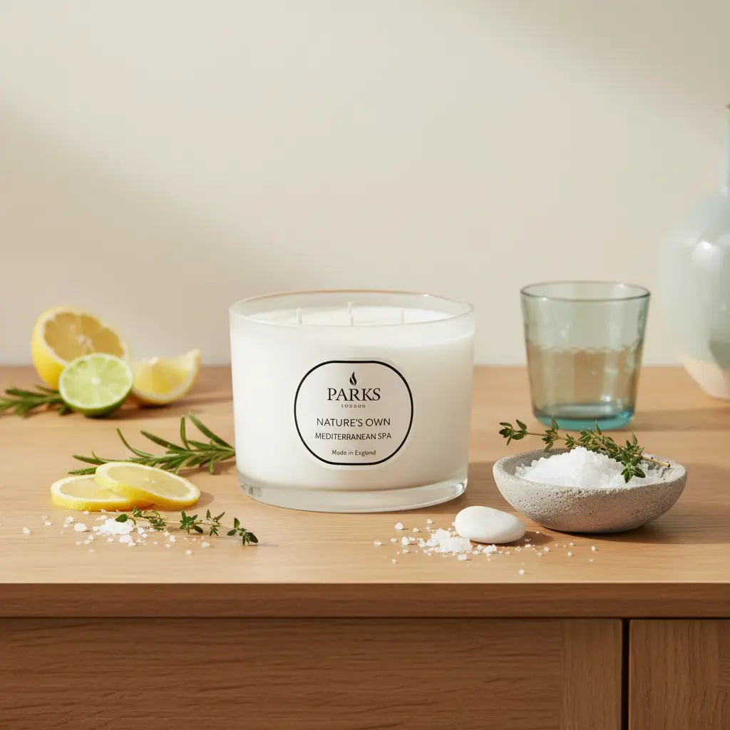 Mediterranean Spa 3 Wick Candle