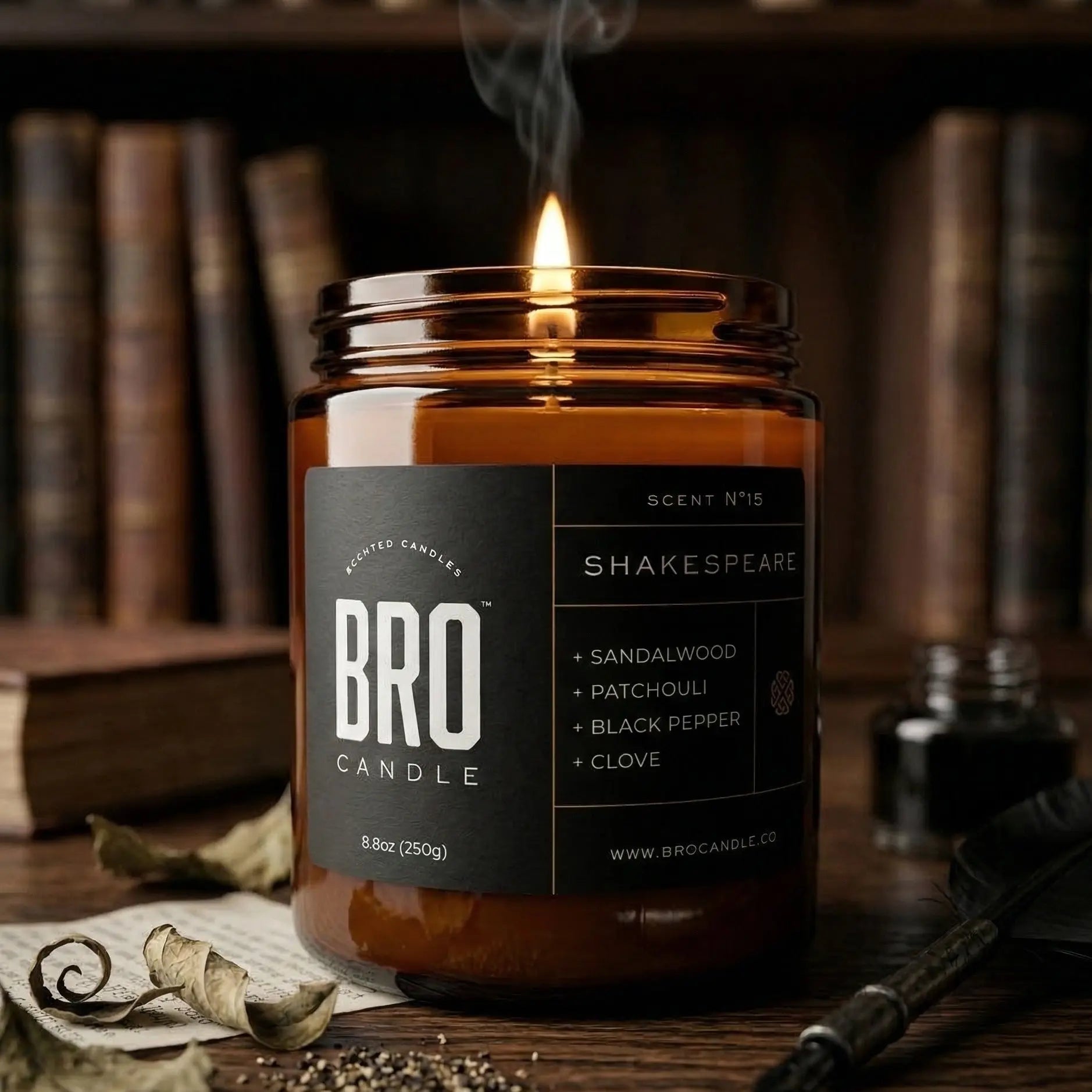The Shakespeare Candle Bro Candle