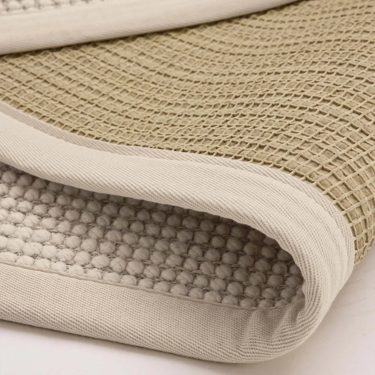 Sisal Boucle Rug | Beige Border