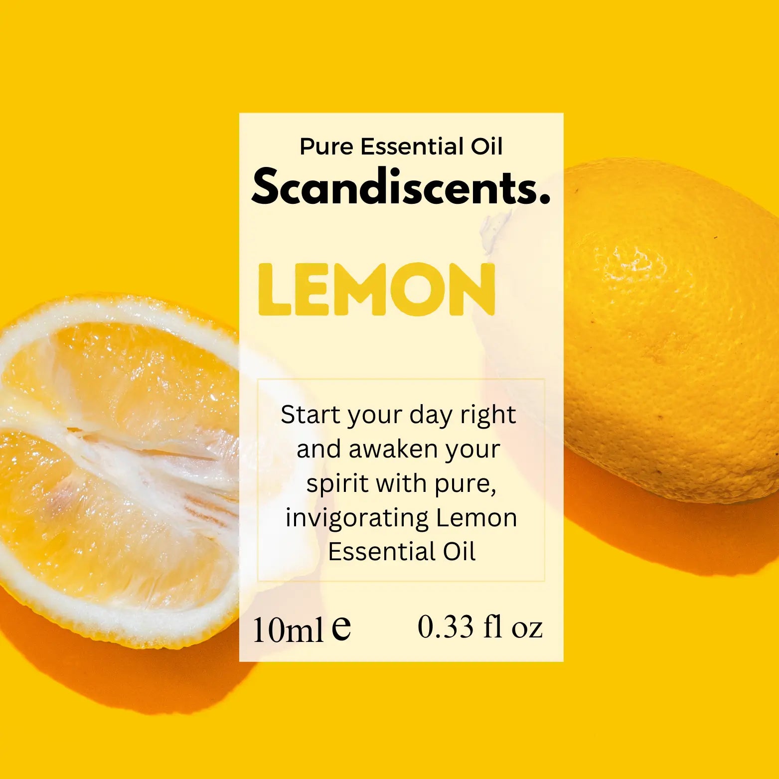 Lemon Essential Oil – For Energy