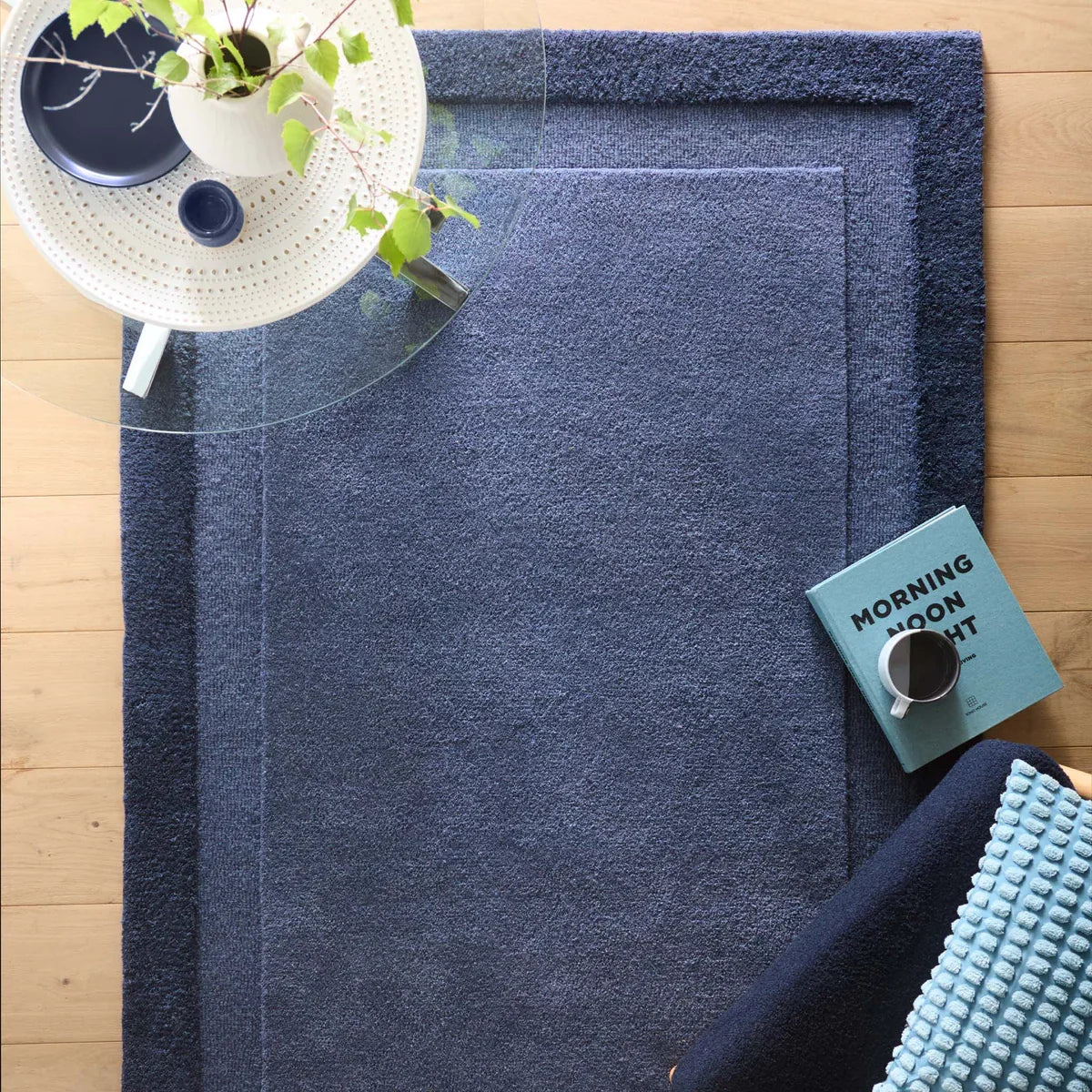 Origins Stacked Border | Evening Blue