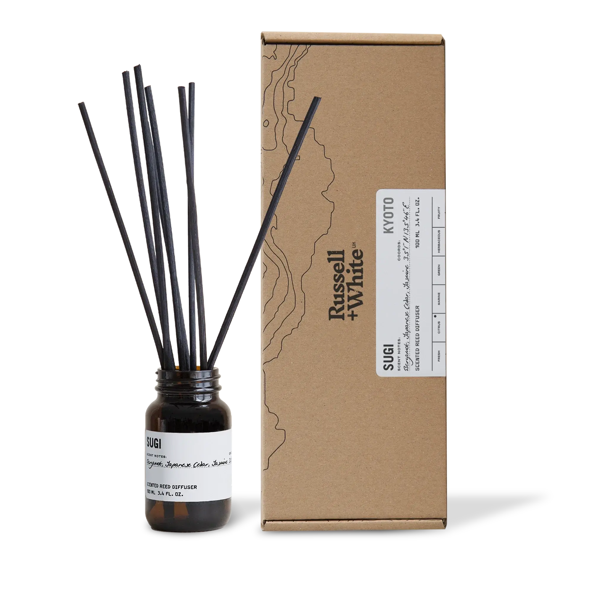 Sugi 100ml Reed Diffuser