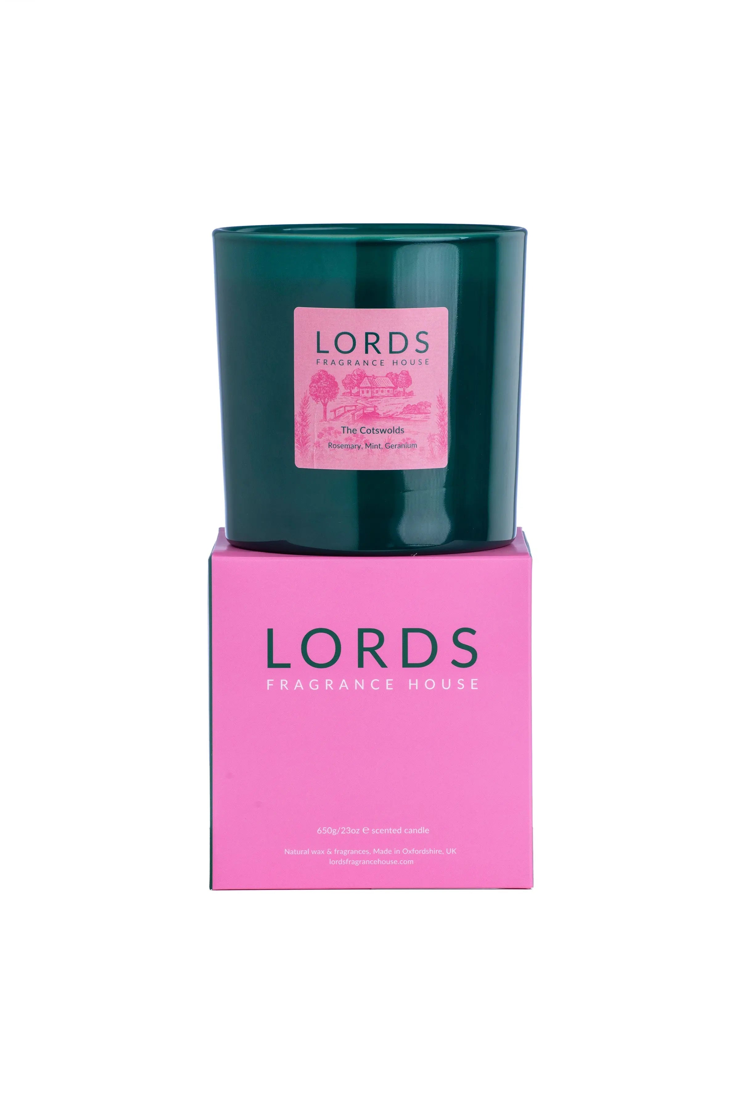 The Cotswolds 3 Wick Candle LORDS Fragrance House