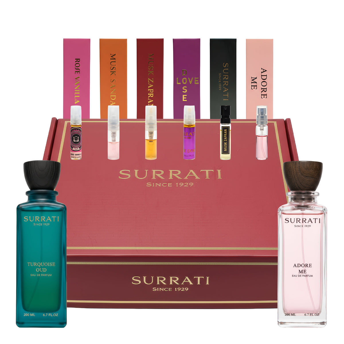 Turqouise Oud - Adore me | Gift Set | Eau De Parfum | 200ml x 2