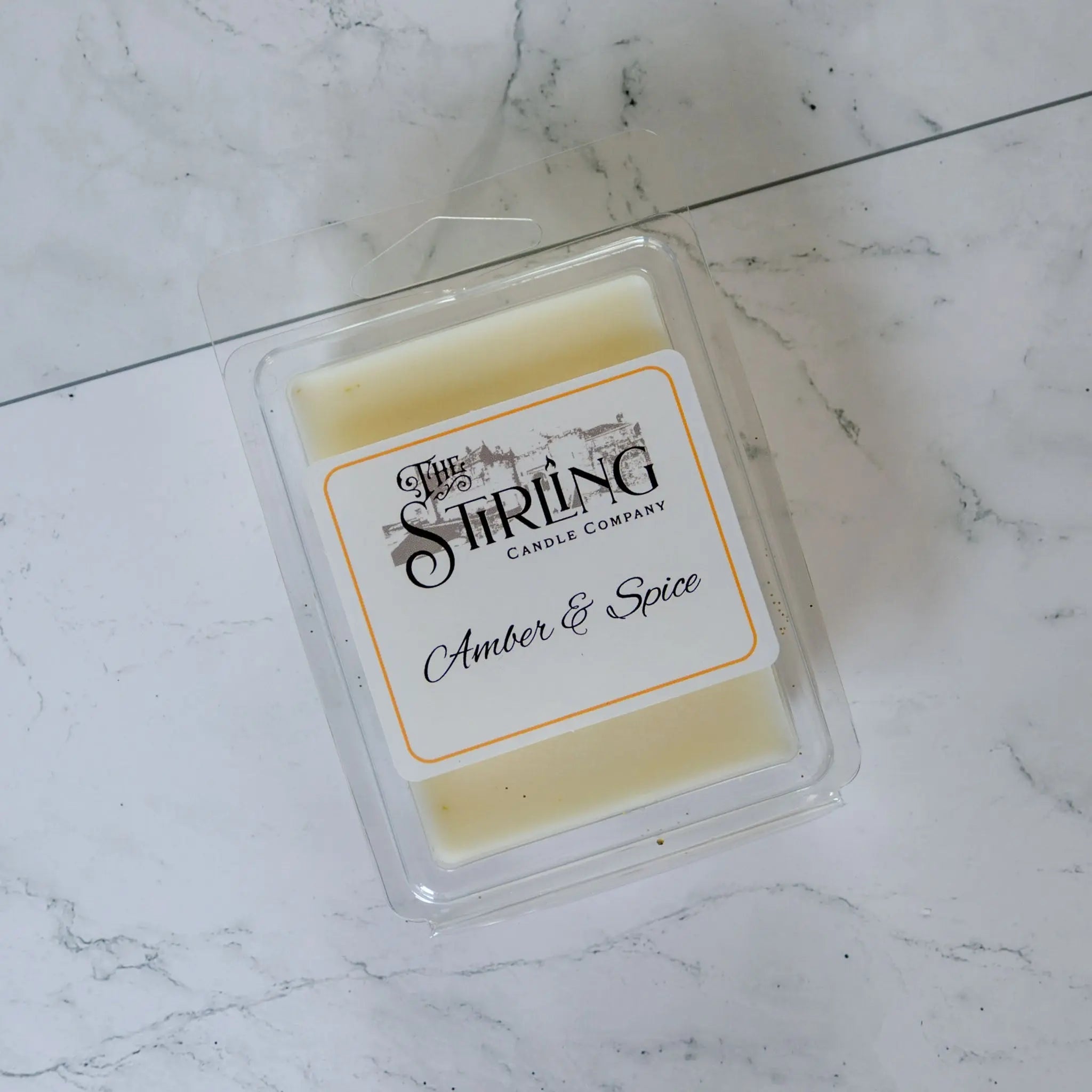 Amber & Spice – Wax Melt Clamshell