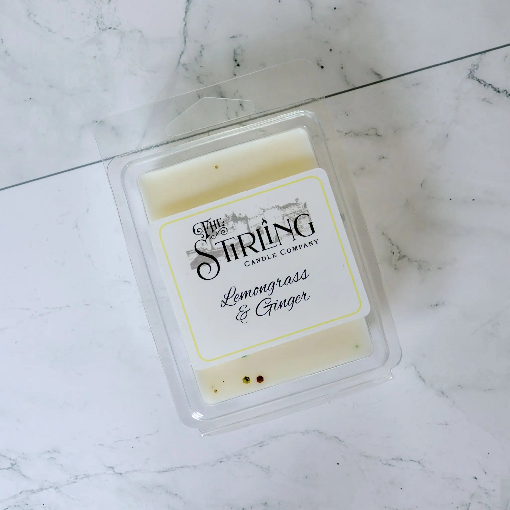 Lemongrass & Ginger – Wax Melt Clamshell