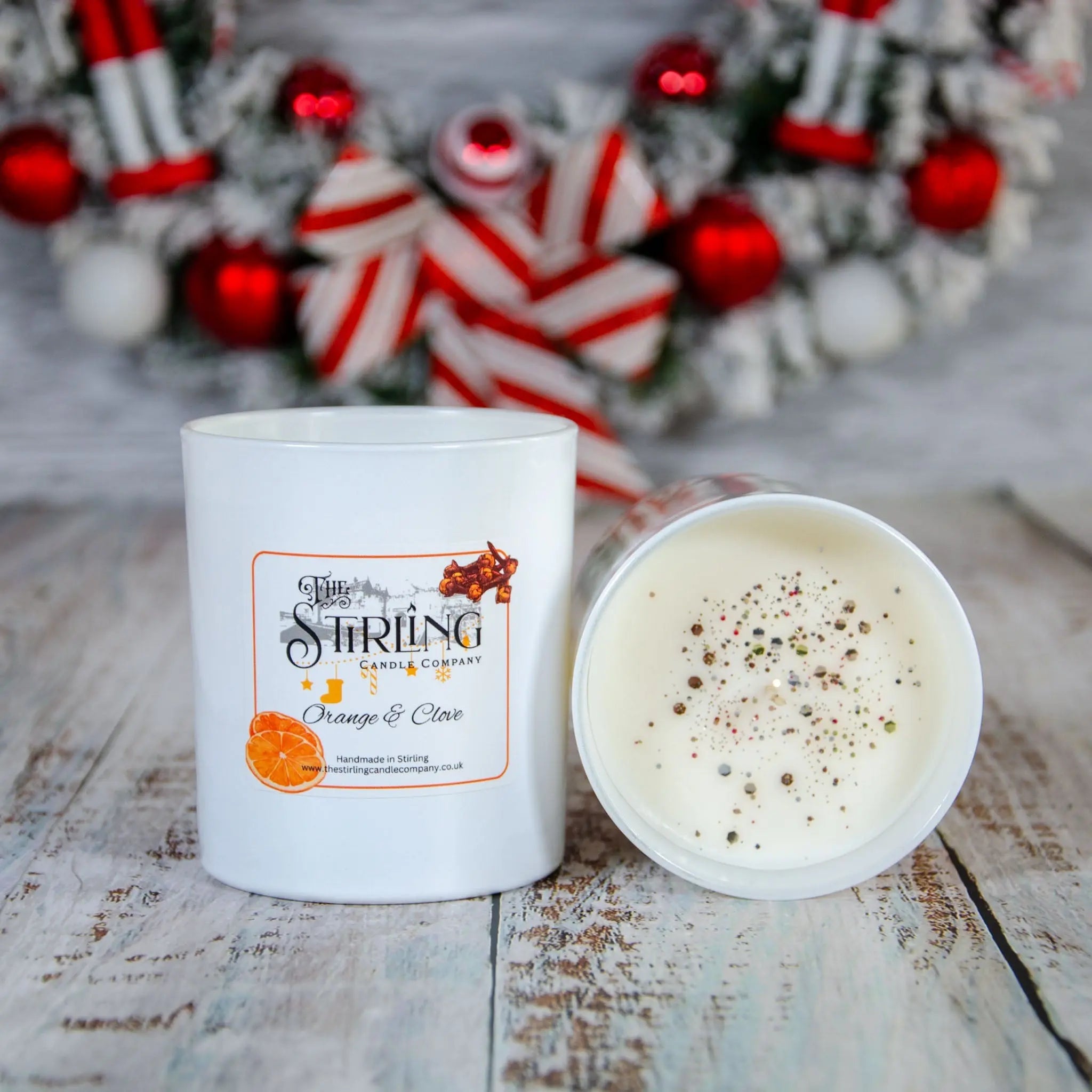 Orange & Clove – Large Candle The Stirling Candle Company