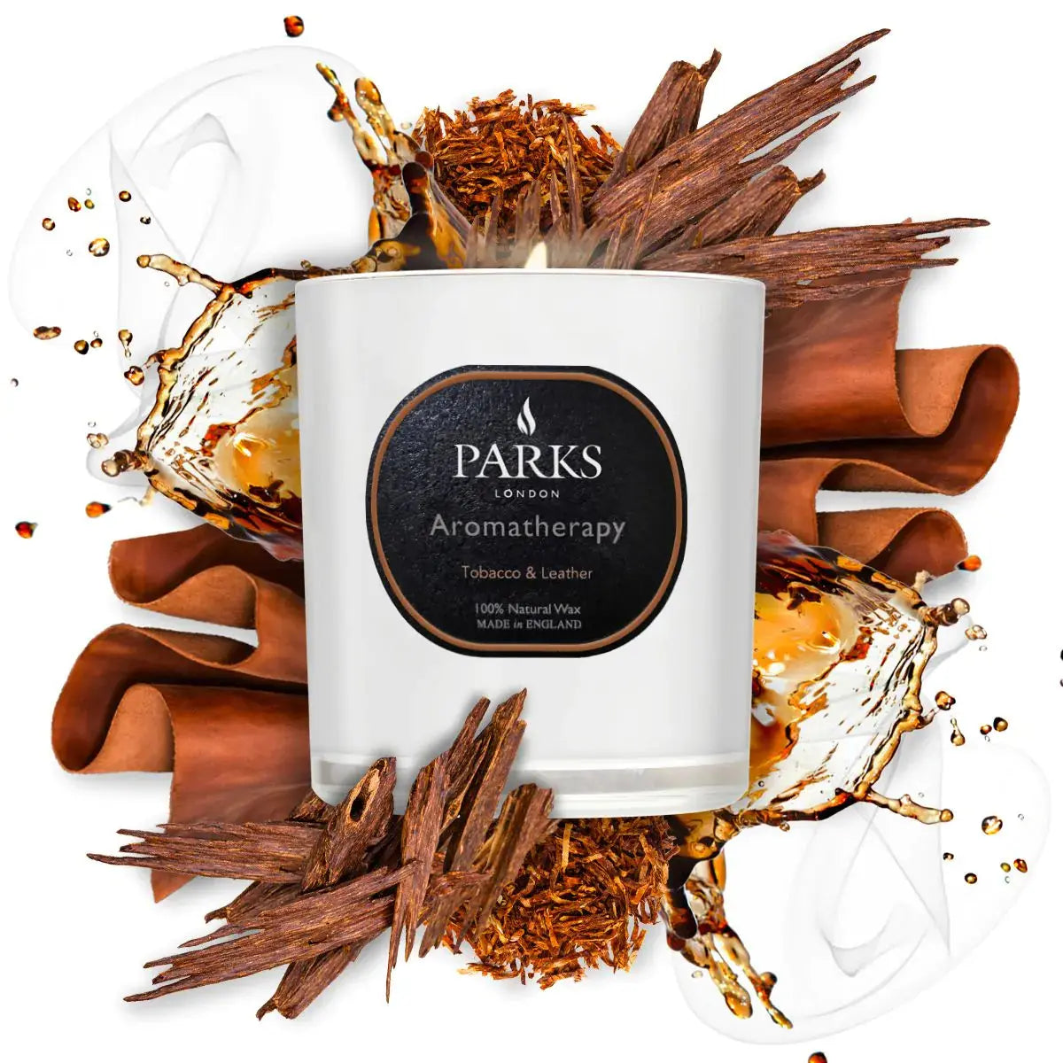 Tobacco & Leather Candle — 220g