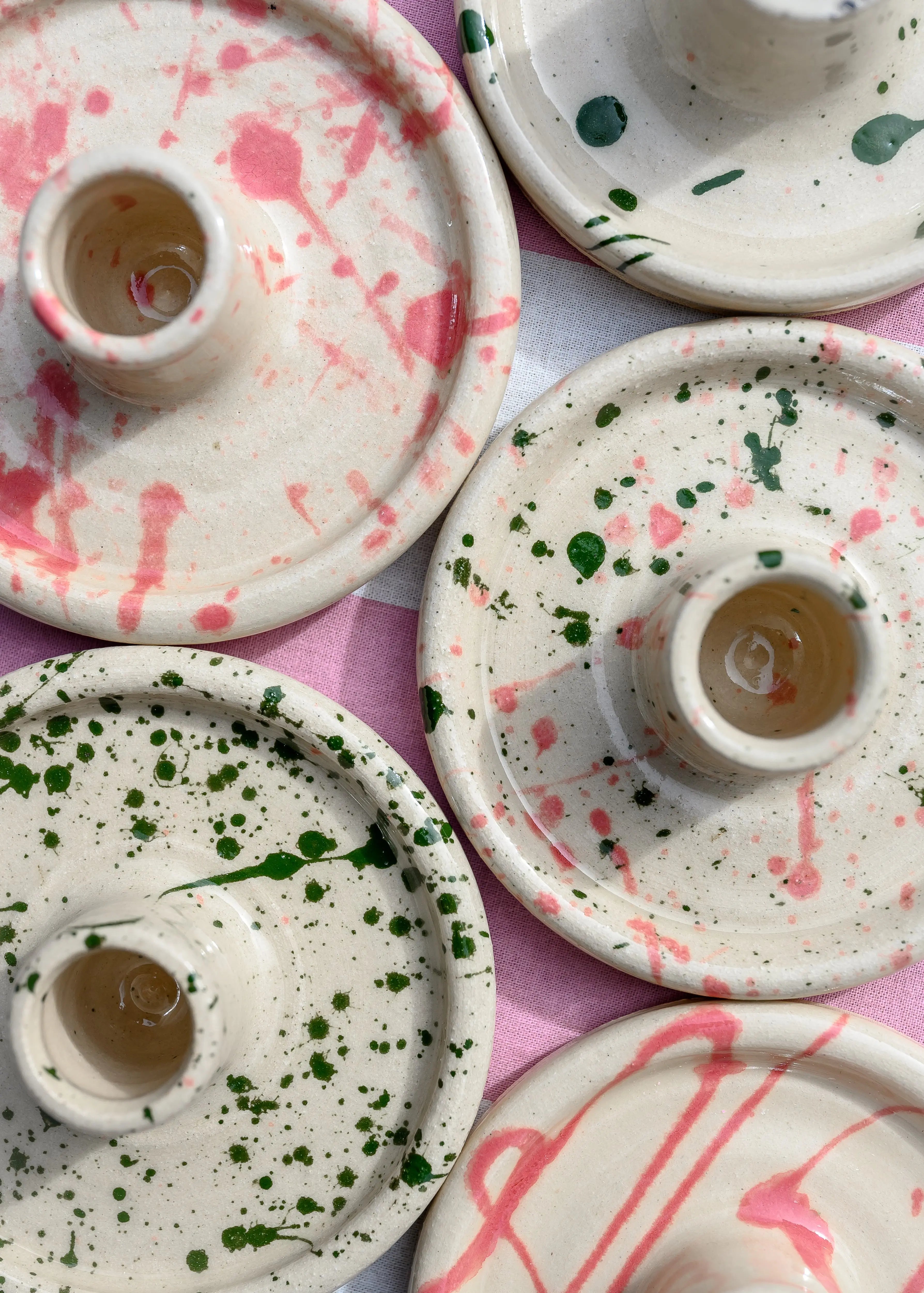 Ceramic Scallop Edge Match Pot LORDS Fragrance House