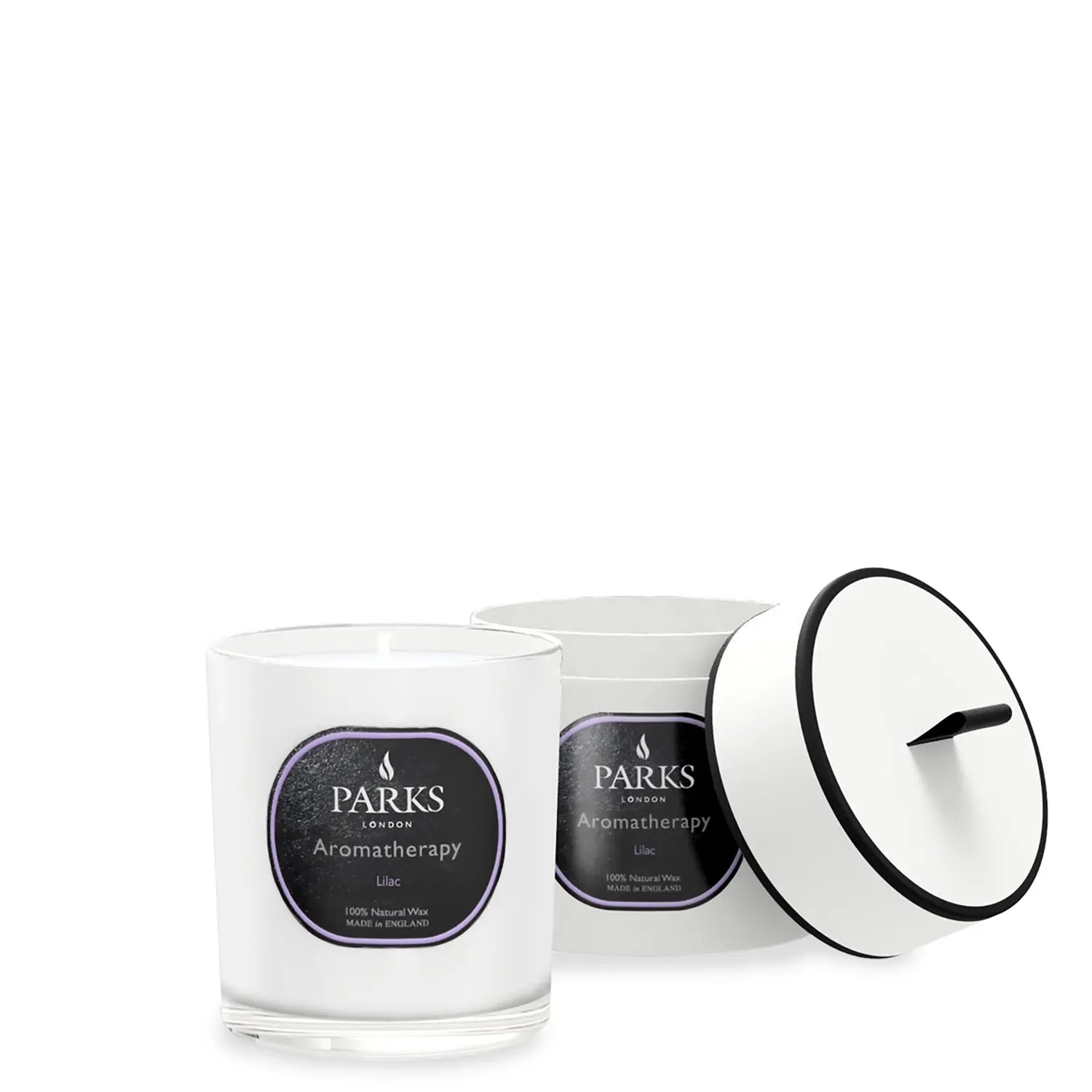 Lilac Candle — 220g Parks Candles