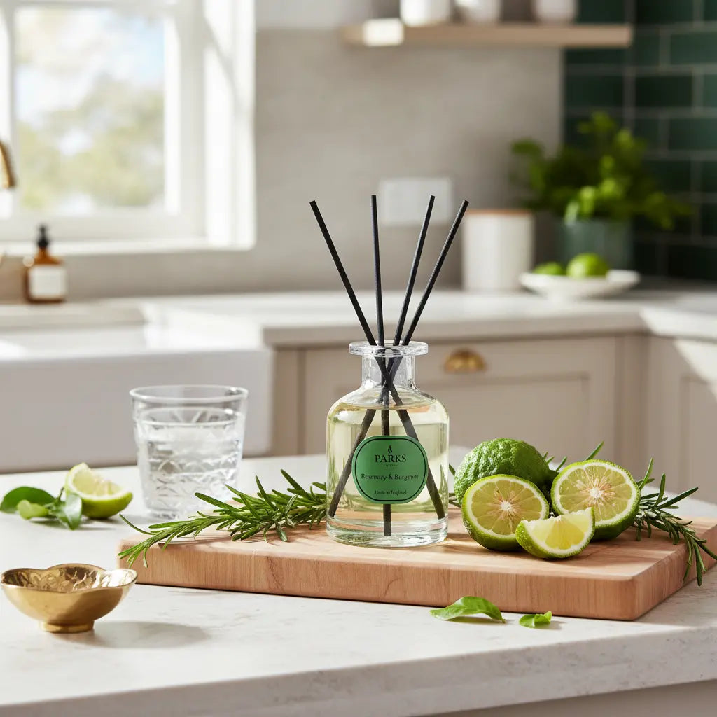 Rosemary & Bergamot Reed Diffuser — 100ml Parks Candles