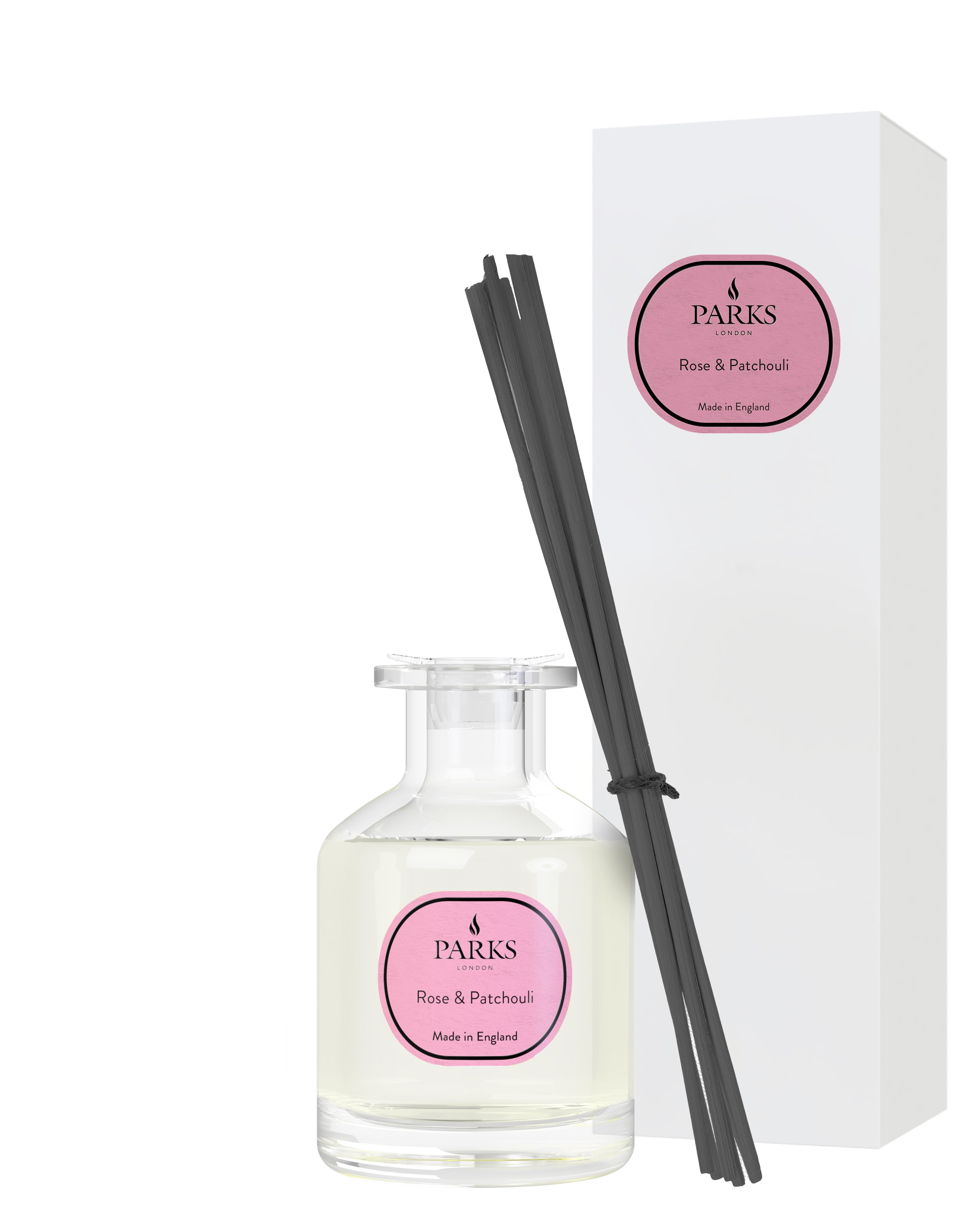Rose & Patchouli Reed Diffuser — 100ml