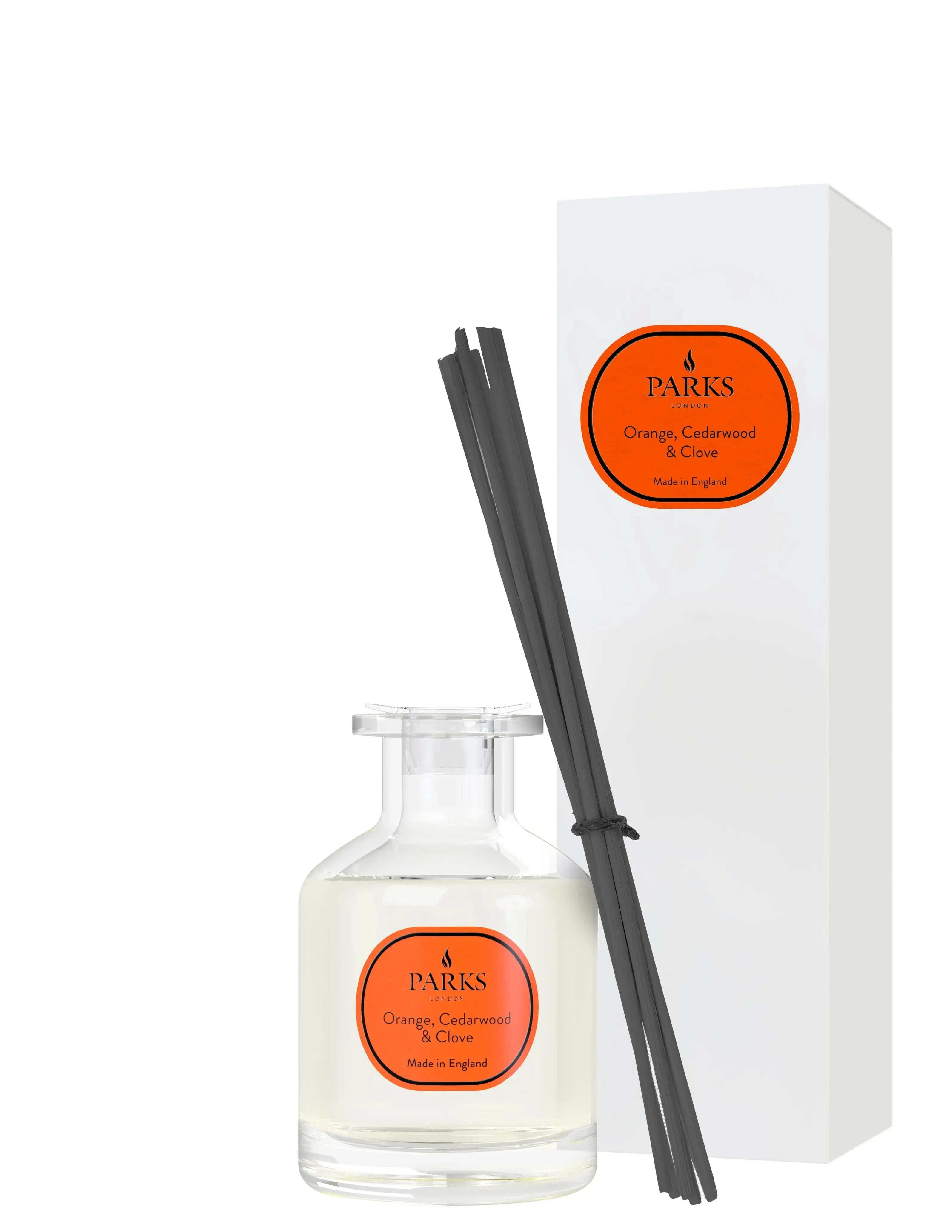 Orange, Cedarwood & Clove Reed Diffuser — 100ml Parks Candles