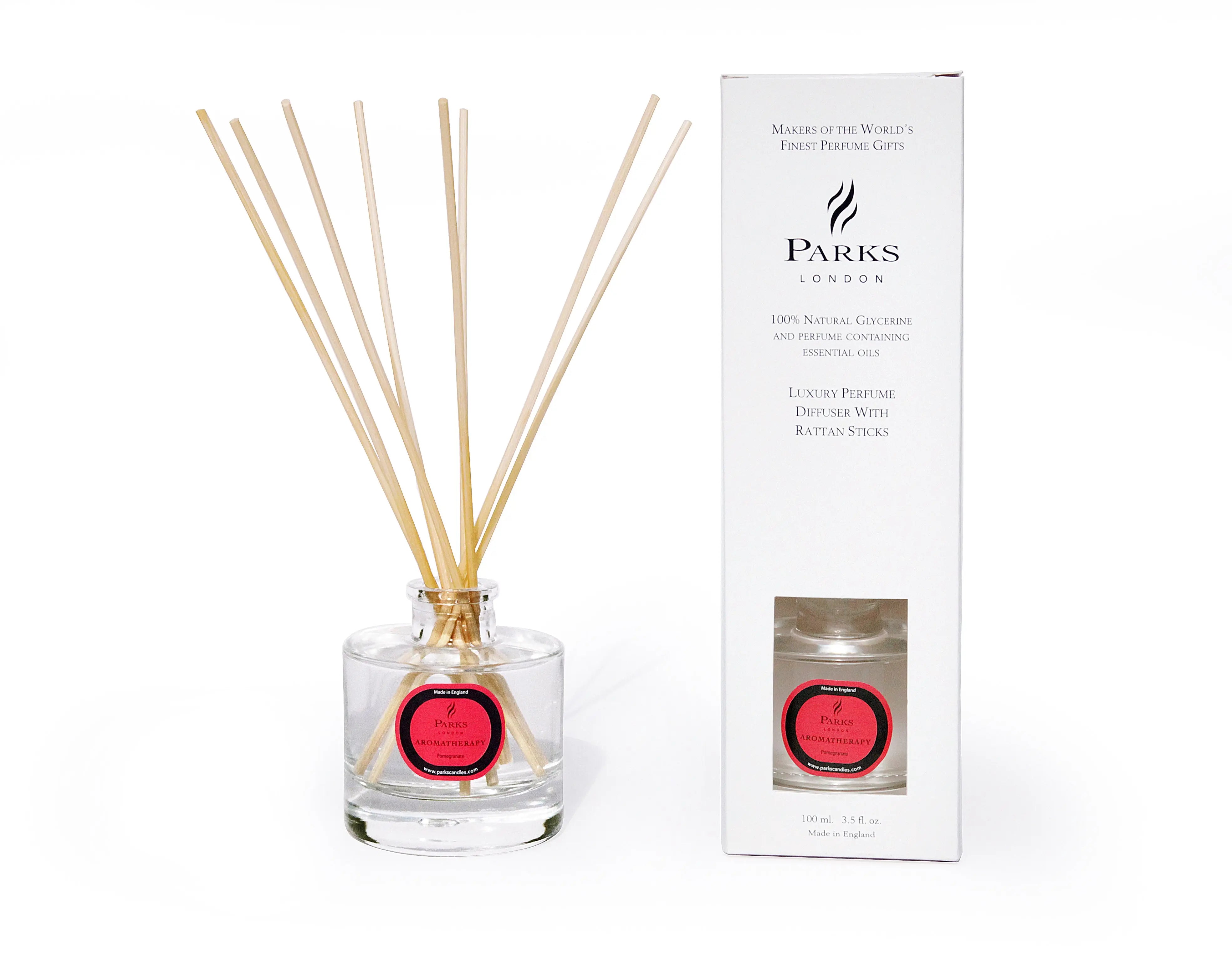 Pomegranate Reed Diffuser — 100ml Parks Candles