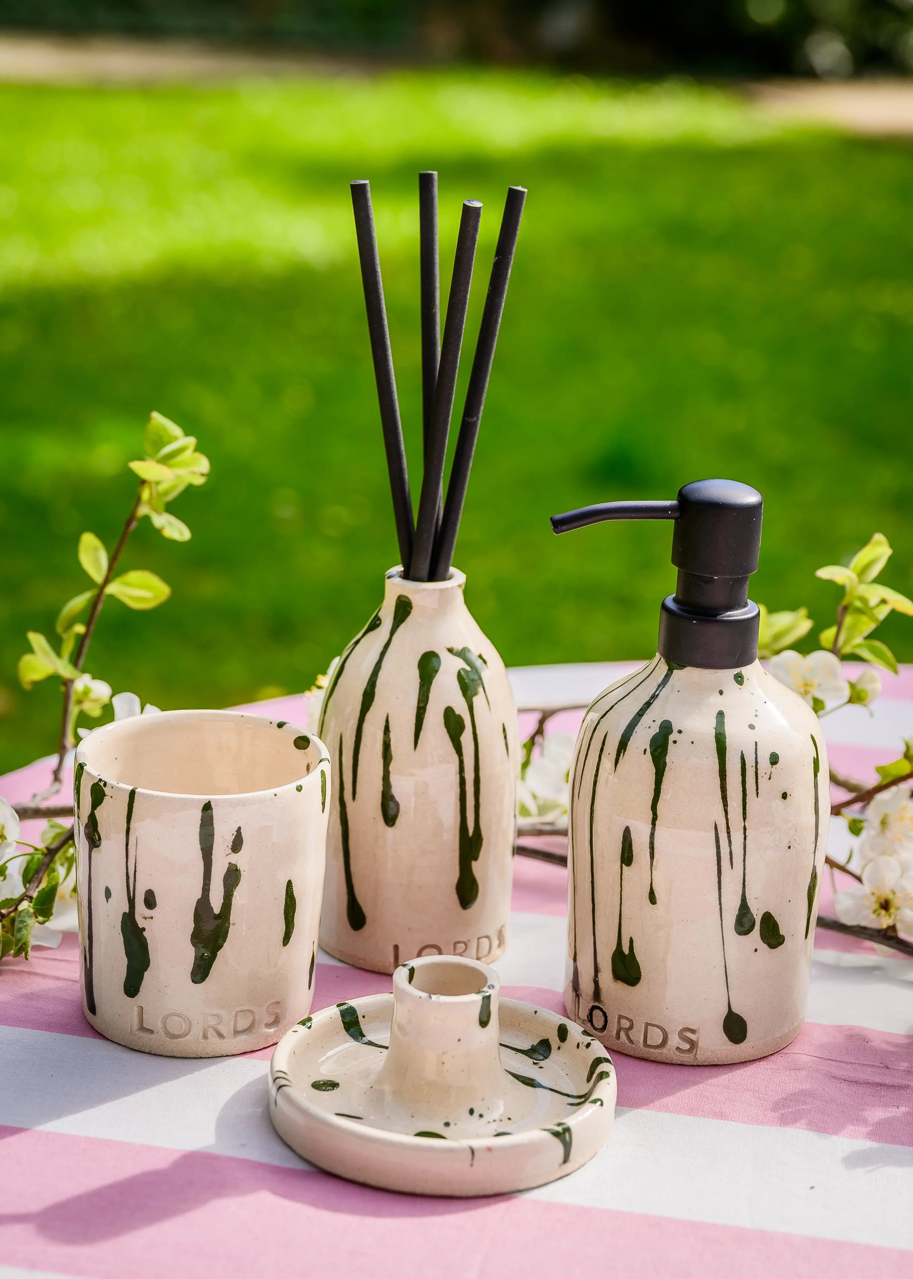 Ceramic Candle Holders LORDS Fragrance House