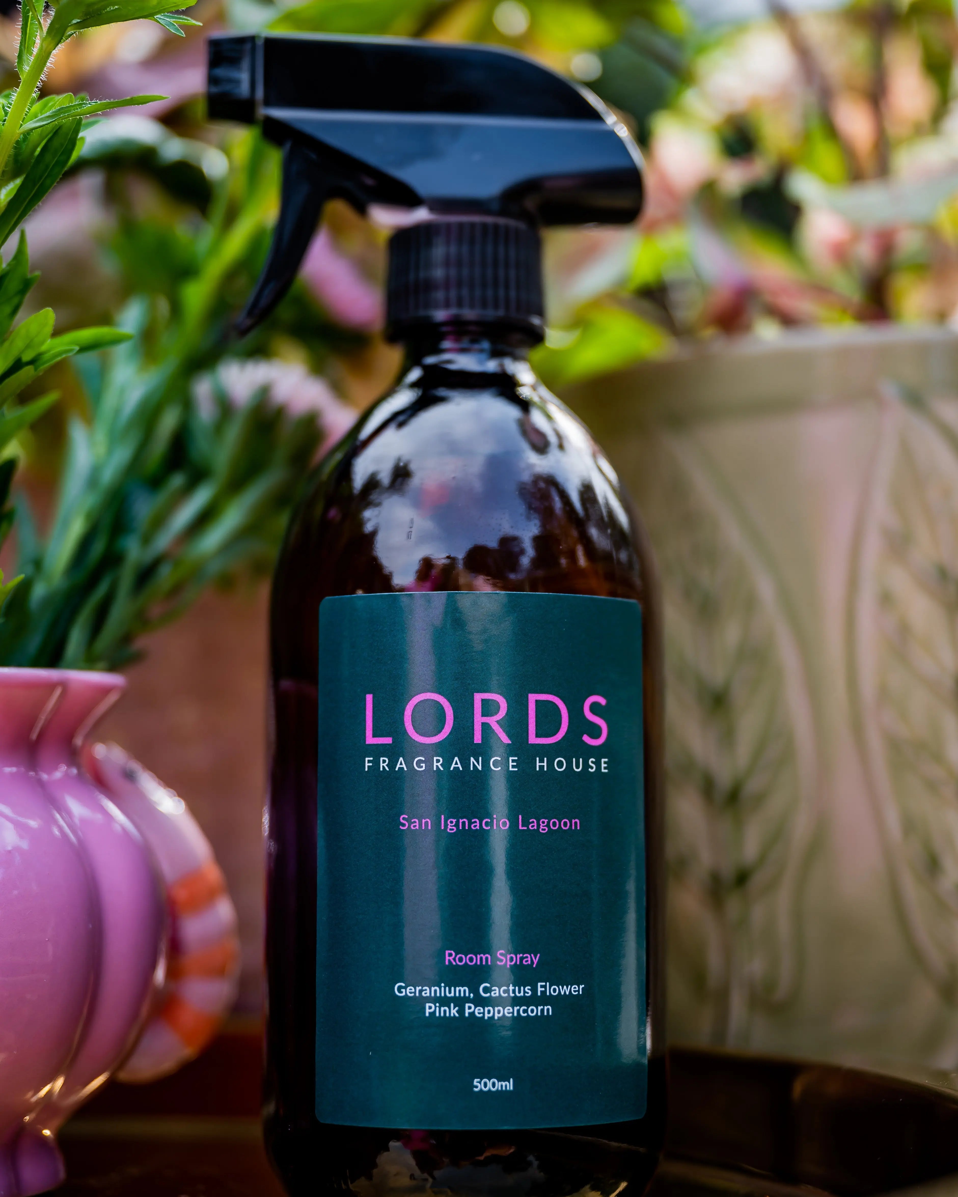 Room & Linen Sprays Amber Glass LORDS Fragrance House