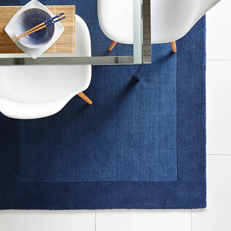 Origins Borders Rug | Navy
