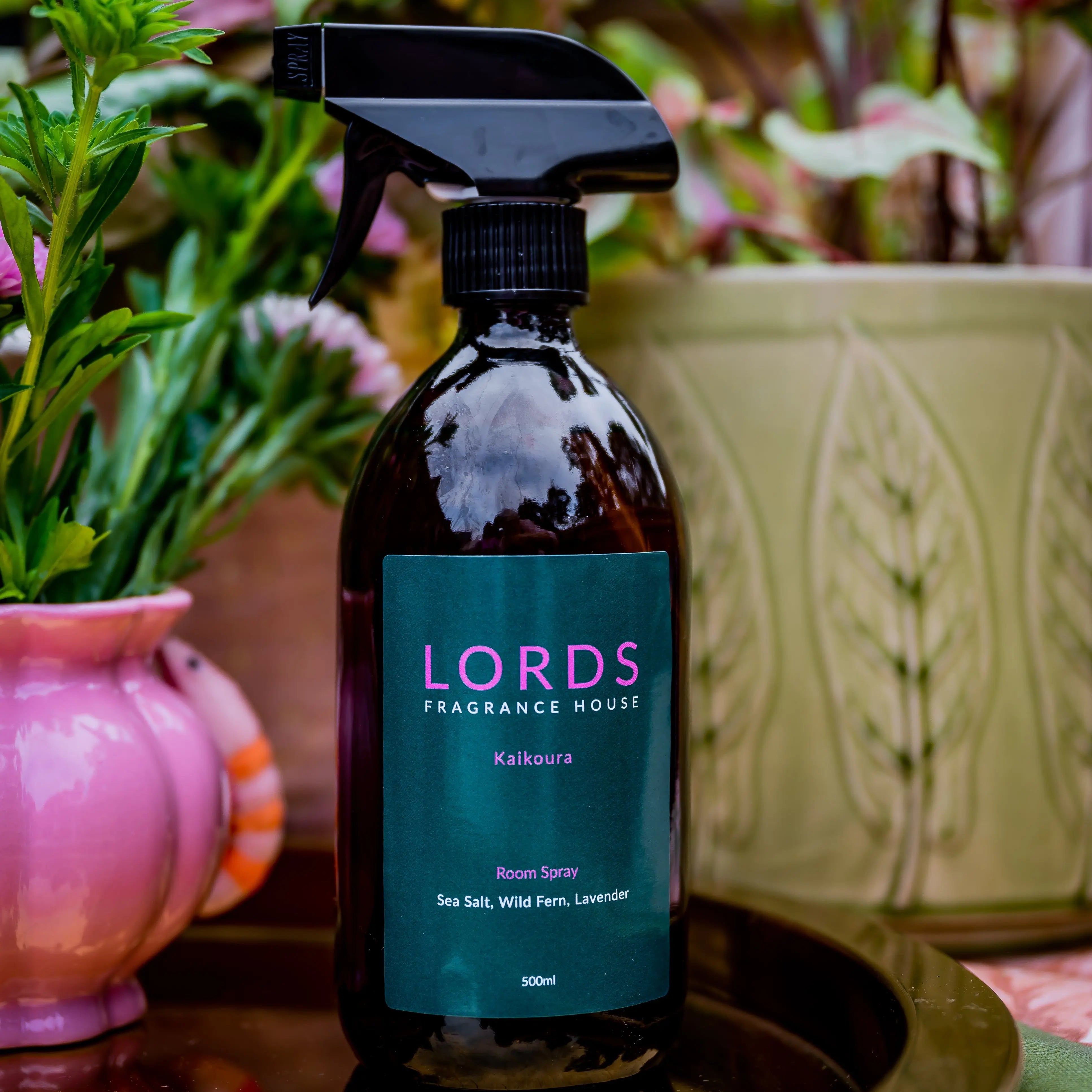 Room & Linen Sprays Amber Glass LORDS Fragrance House