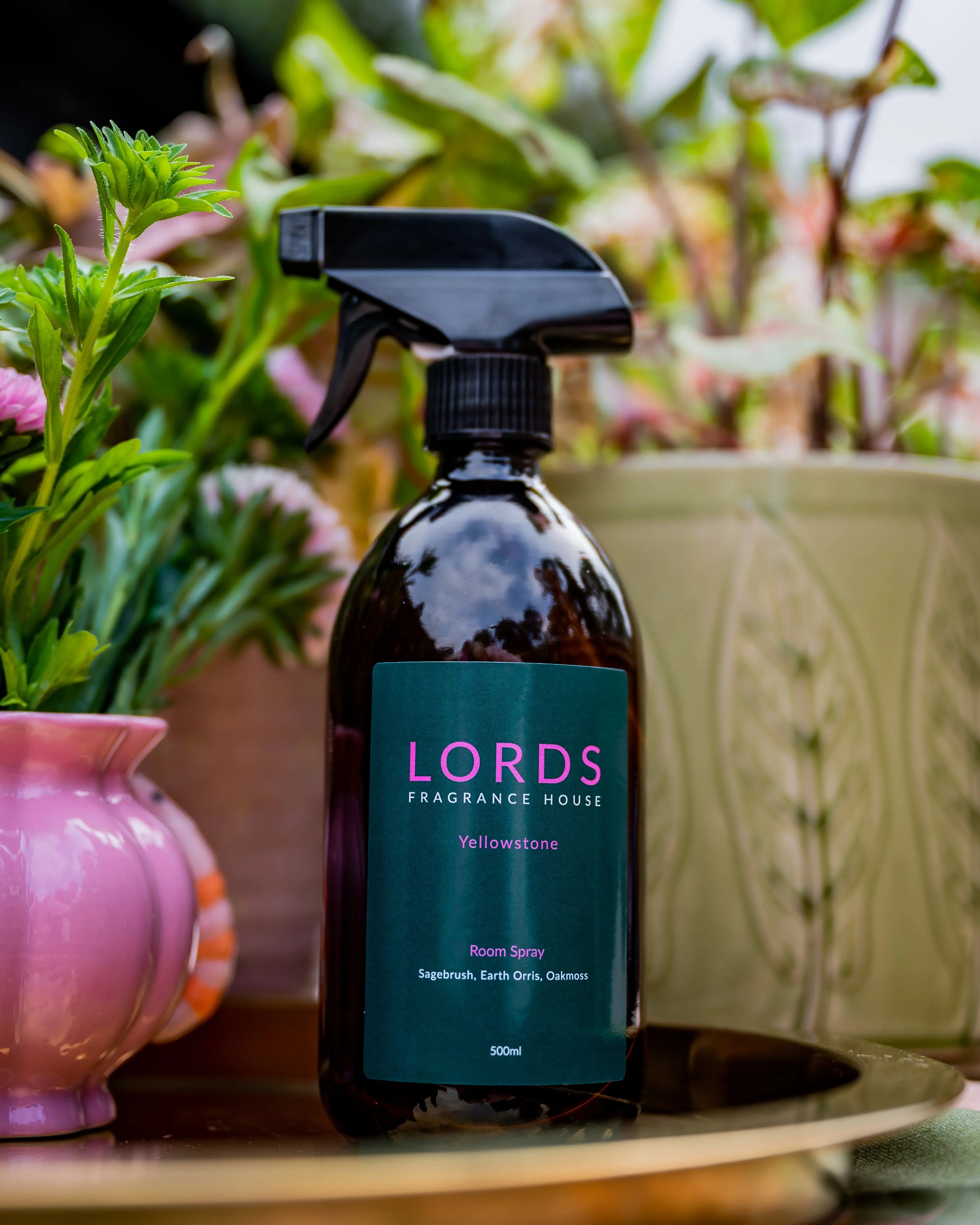 Room & Linen Sprays Amber Glass LORDS Fragrance House