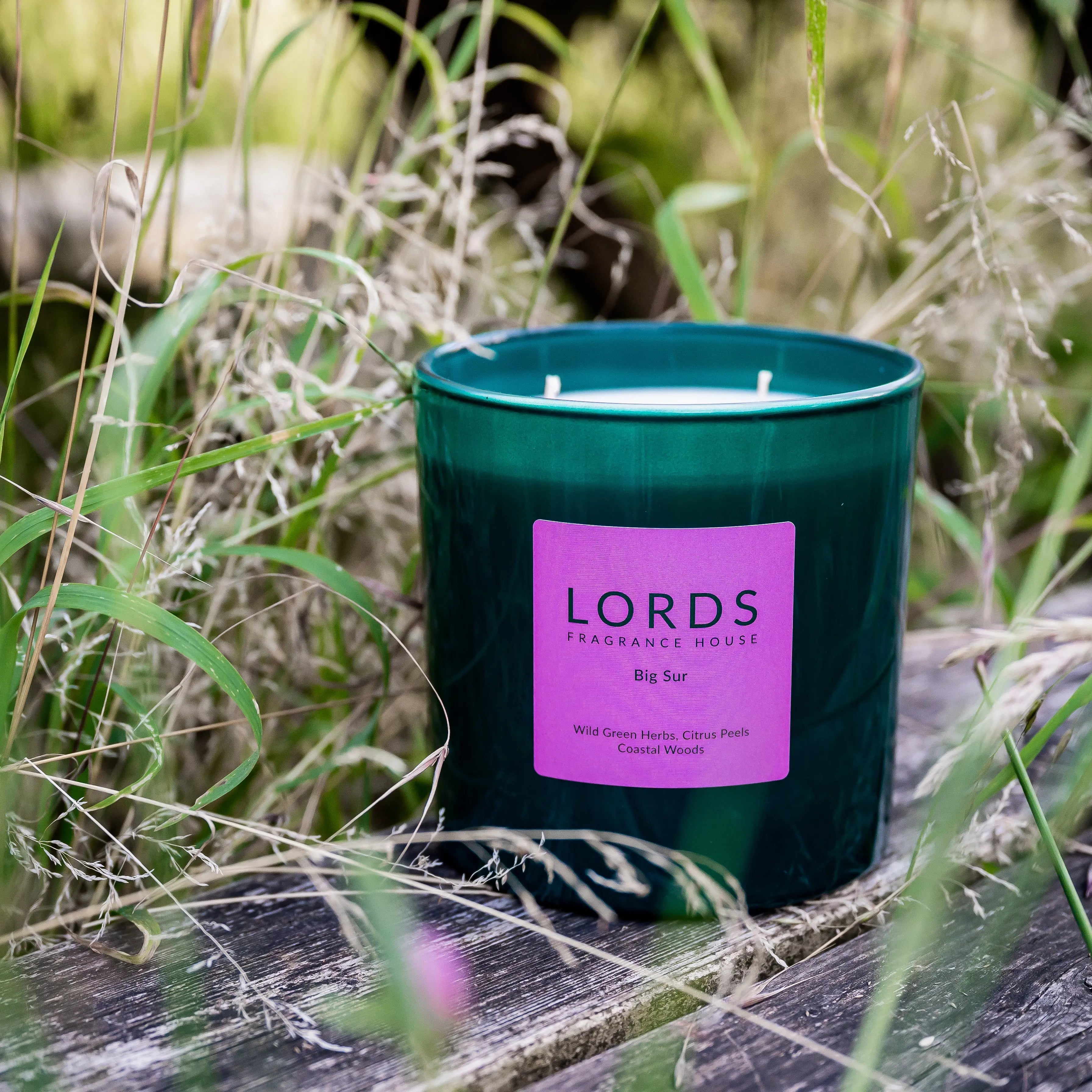 Big Sur 3 Wick Candle LORDS Fragrance House