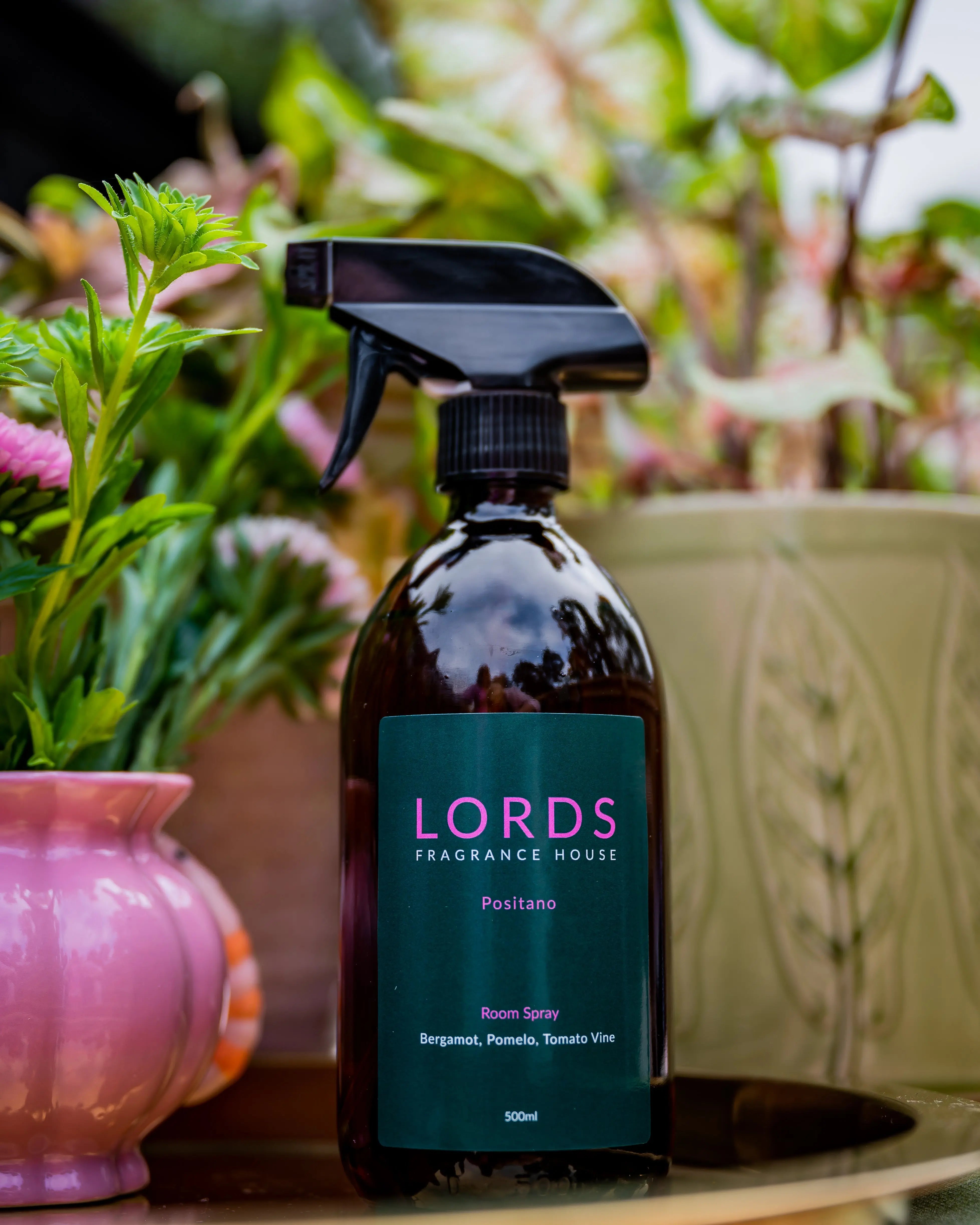 Room & Linen Sprays Amber Glass LORDS Fragrance House