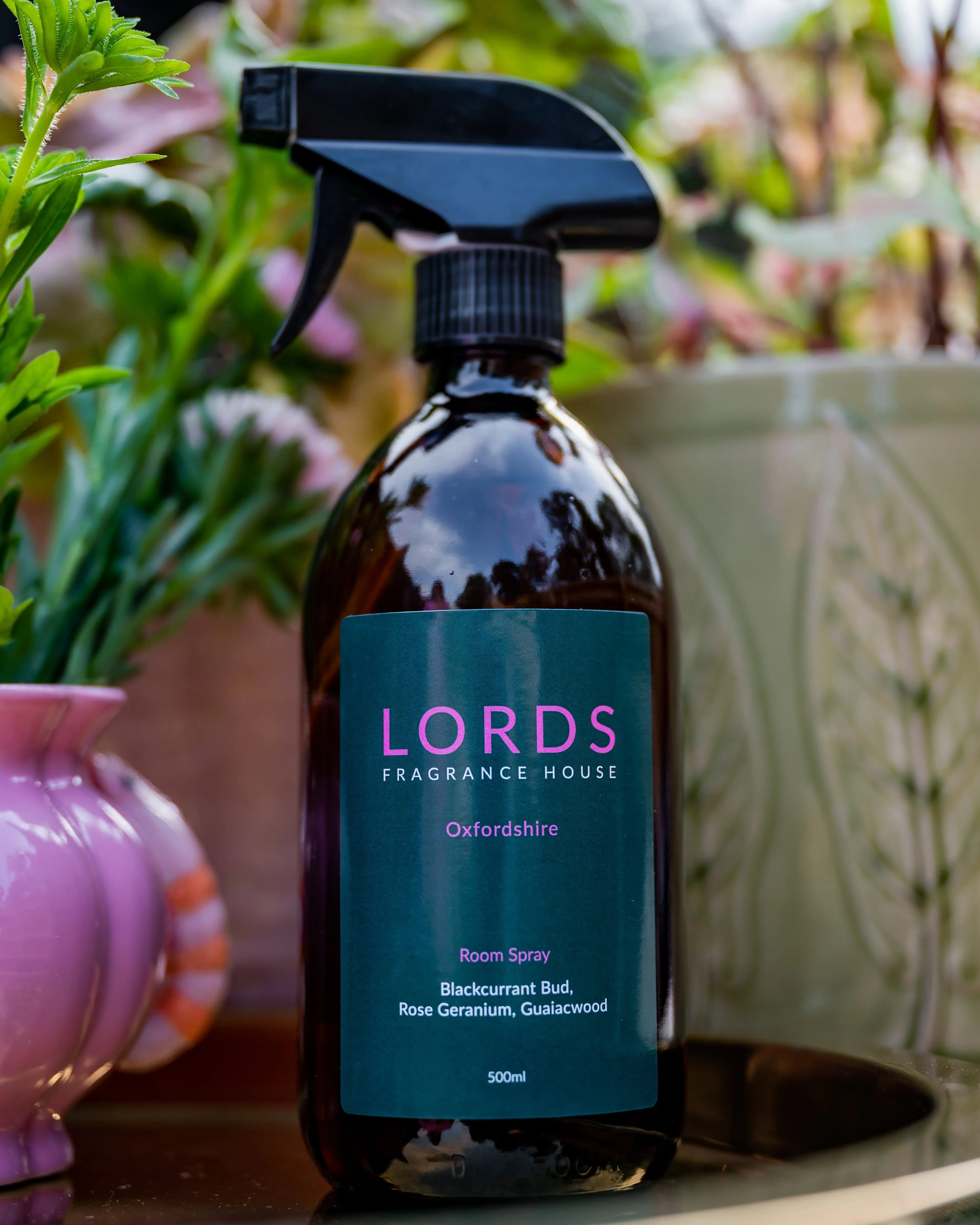Room & Linen Sprays Amber Glass LORDS Fragrance House
