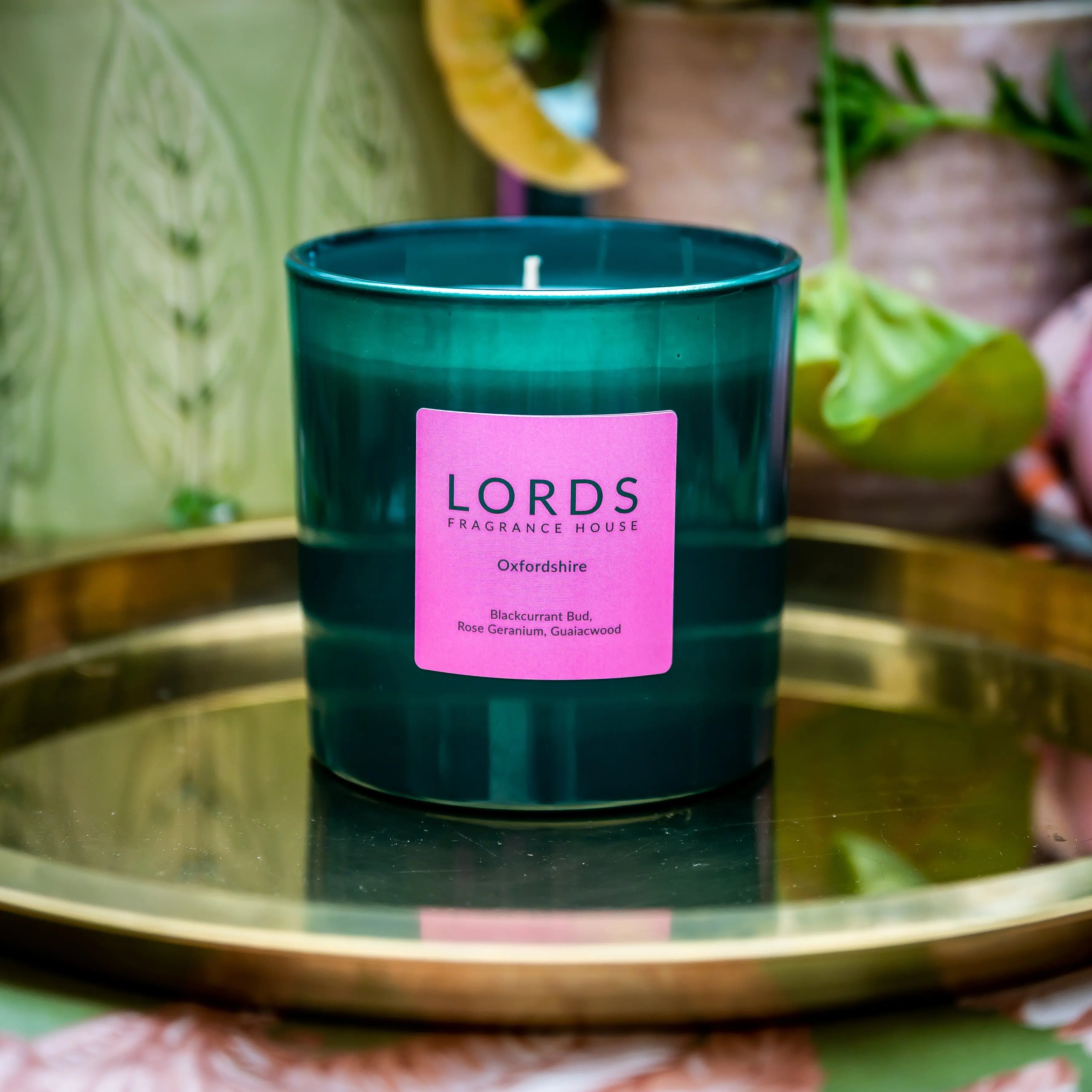 Oxfordshire 3 Wick Candle LORDS Fragrance House