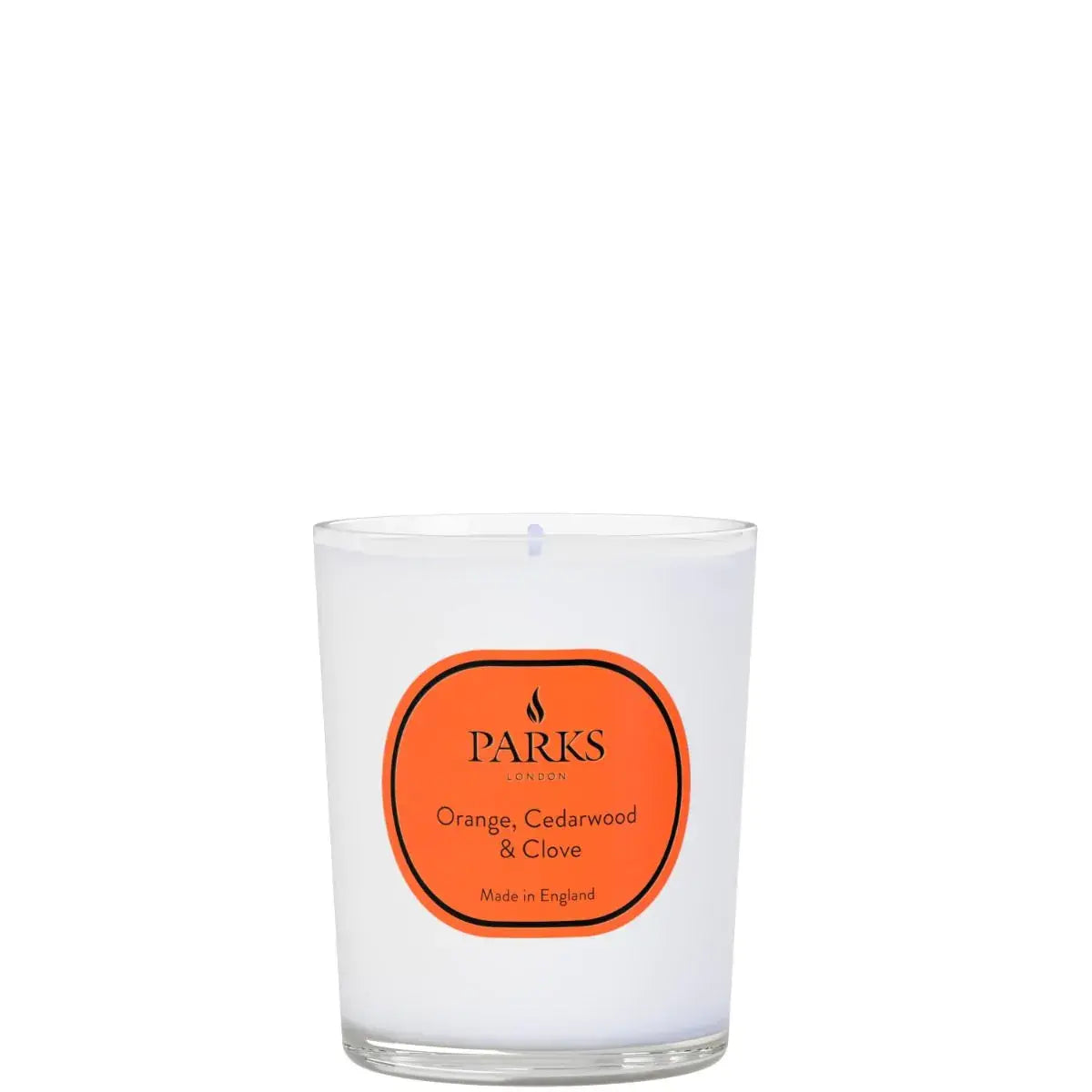 Orange, Cedarwood & Clove Candle — 180g Parks Candles