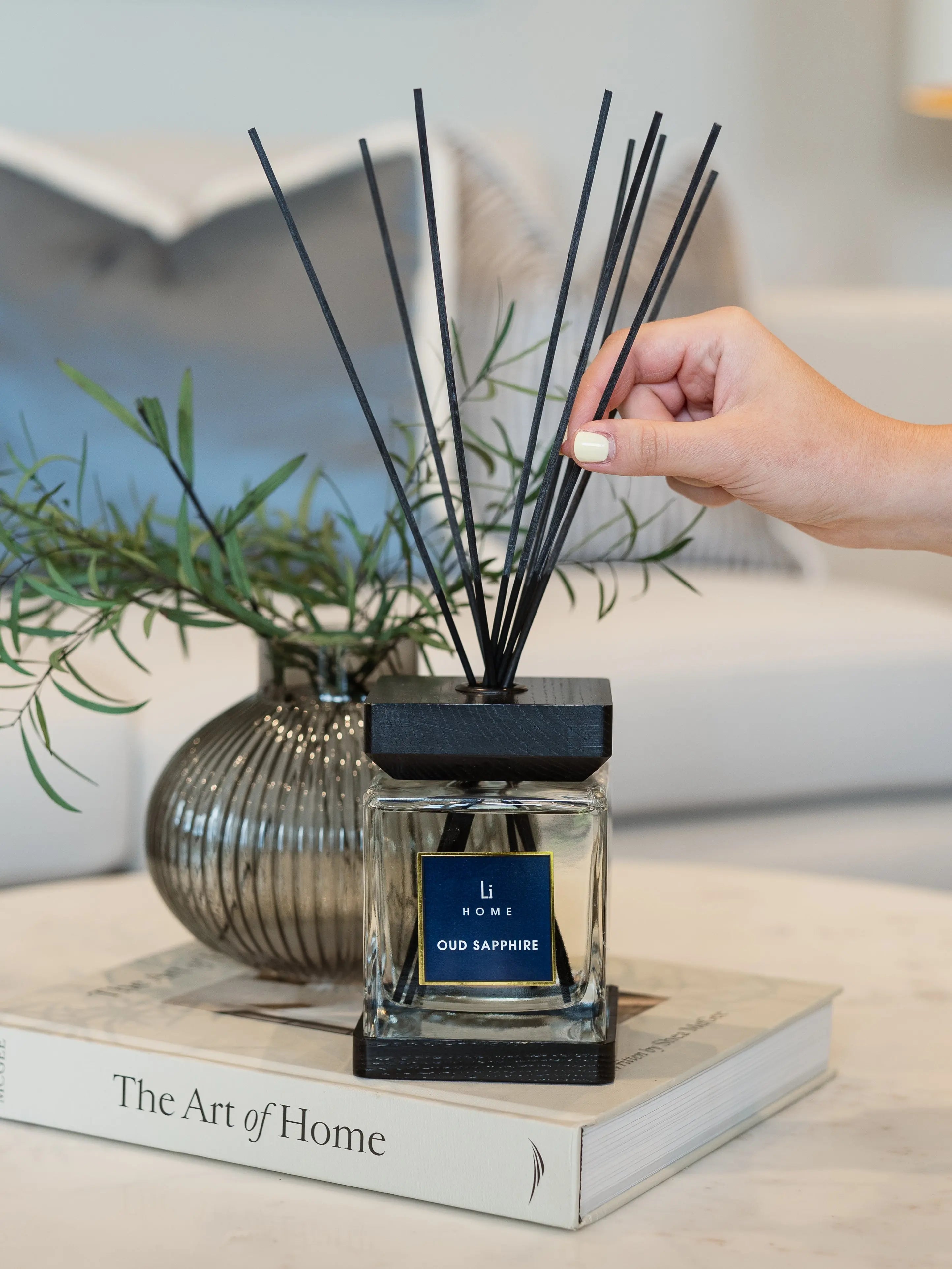 Luxury Square Diffuser - Oud Sapphire Lifestyle Home Collection