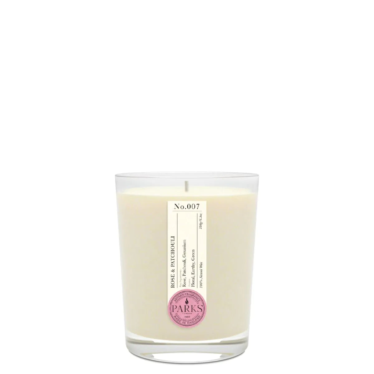 Rose & Patchouli Candle — 180g