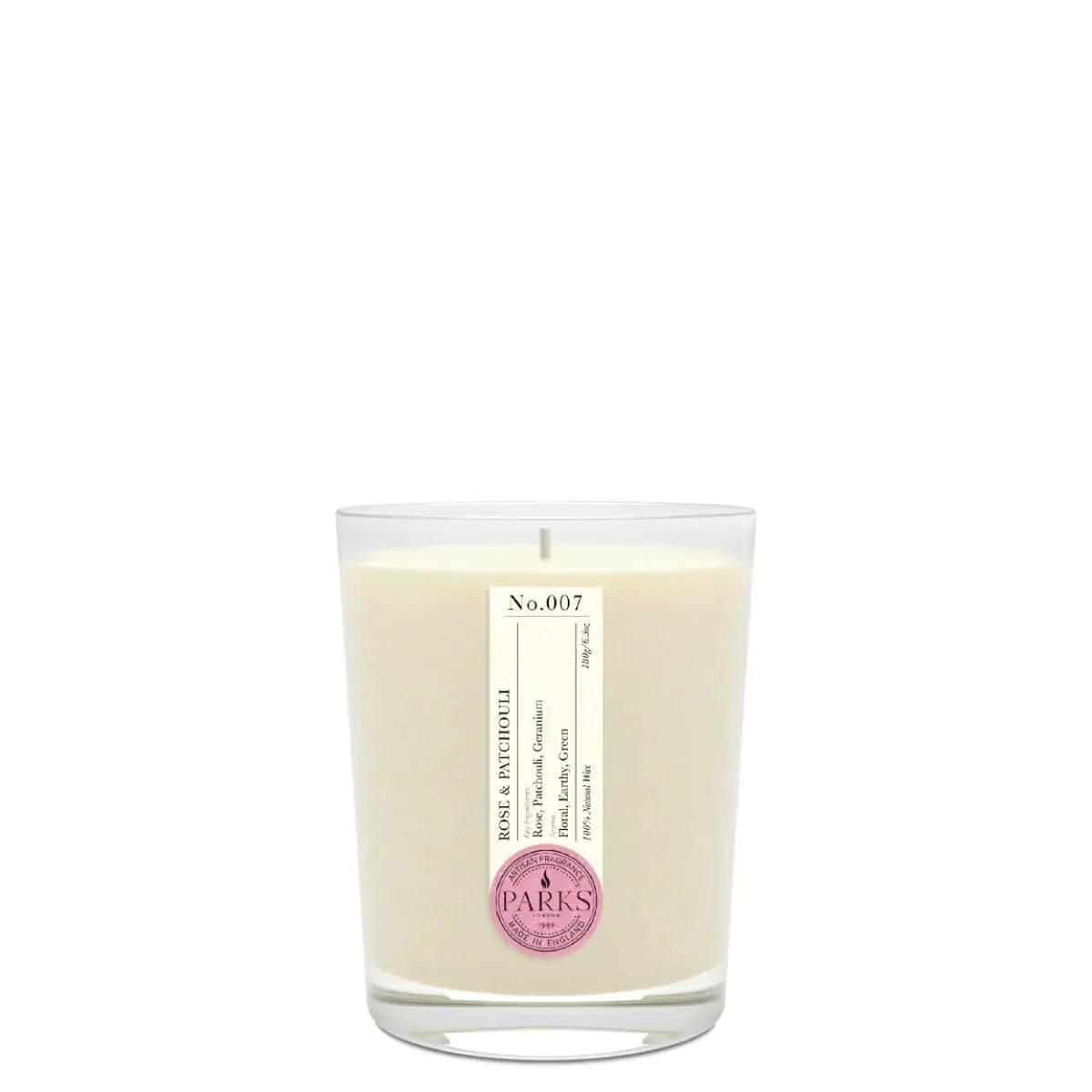 Rose & Patchouli Candle — 180g