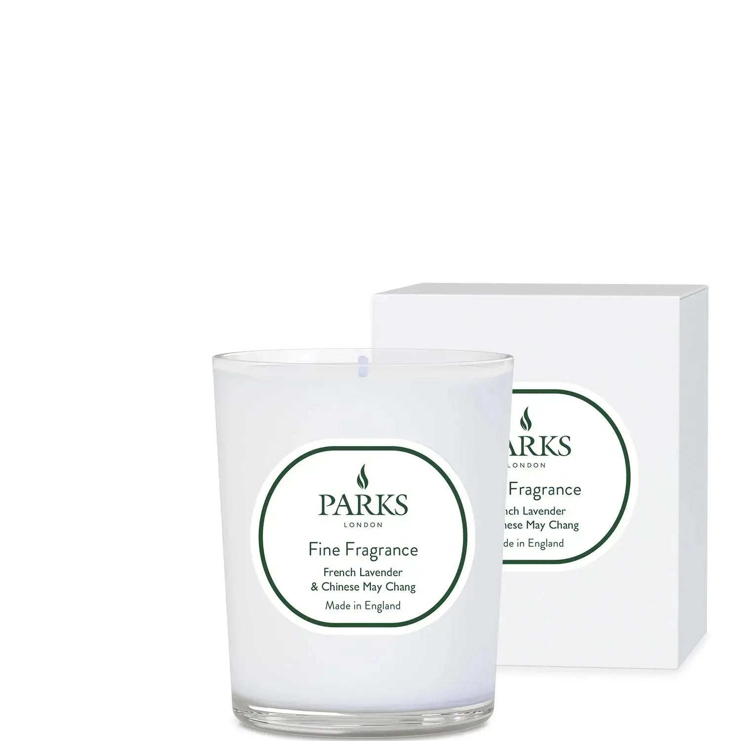French Lavender & Chinese May Chang Candle — 180g Parks Candles