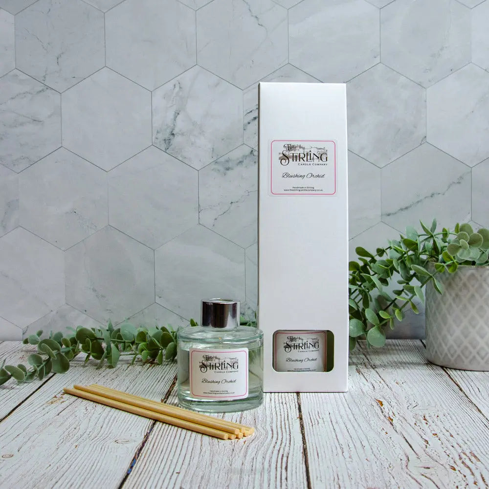 Blushing Orchid – Diffuser 100ml The Stirling Candle Company