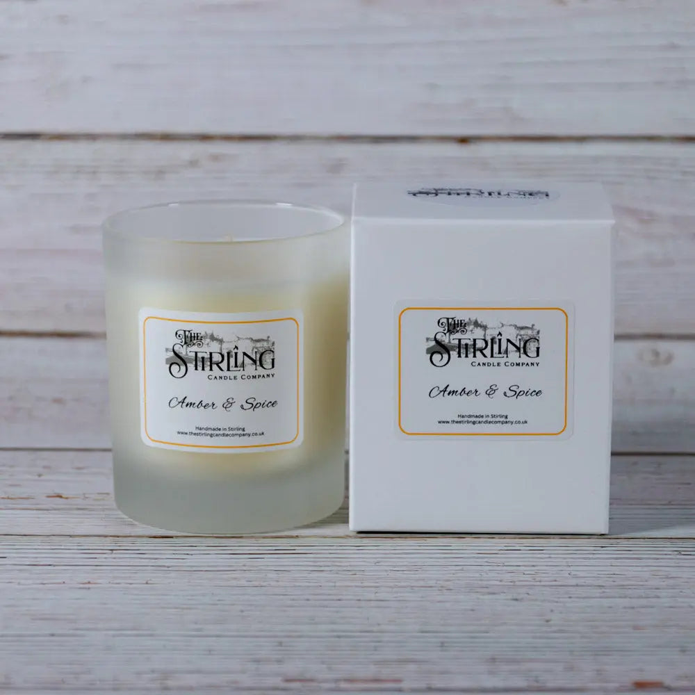 Amber & Spice – Medium Candle