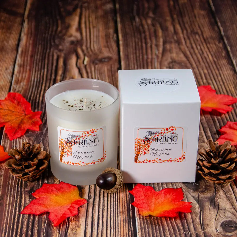 Autumn Nights – Medium Candle The Stirling Candle Company