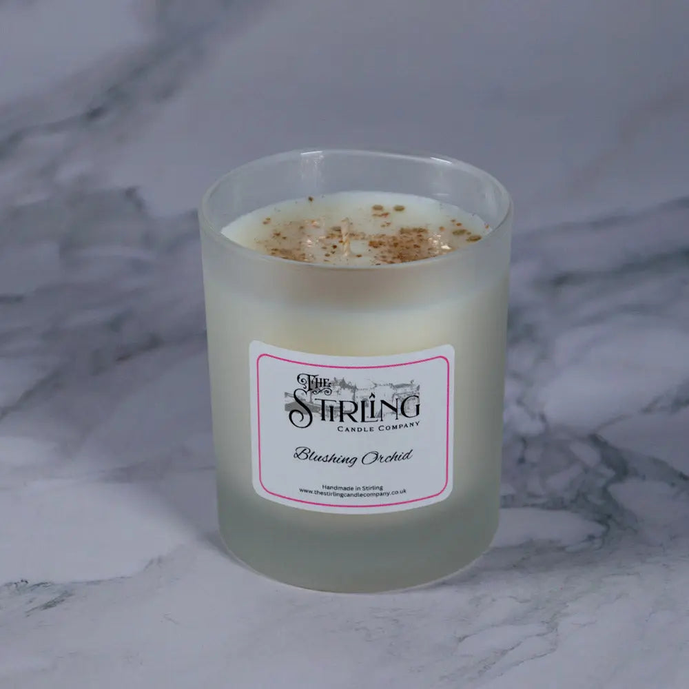 Blushing Orchid – Medium Candle The Stirling Candle Company